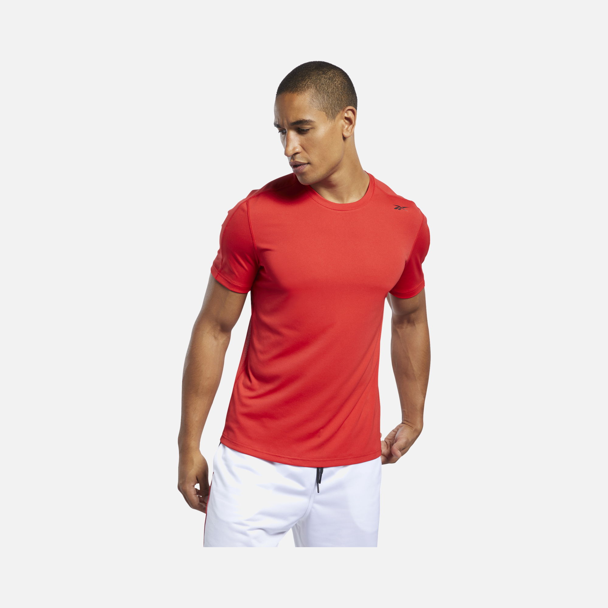 Reebok Workout Ready Tech Training Short-Sleeve Erkek Tişört