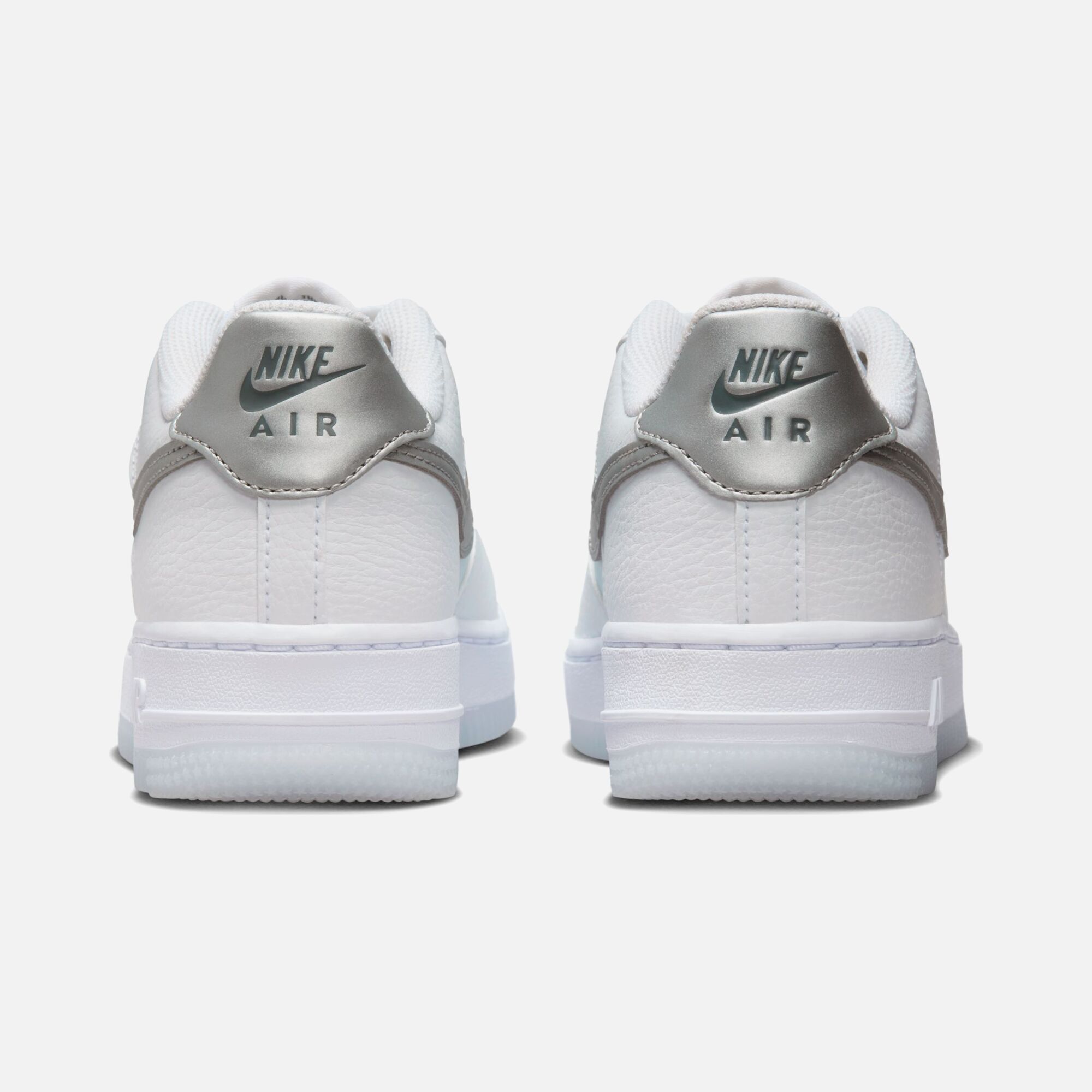 Nike Air Force 1 ''Metallic Silver Swoosh'' (GS) Spor Ayakkabı