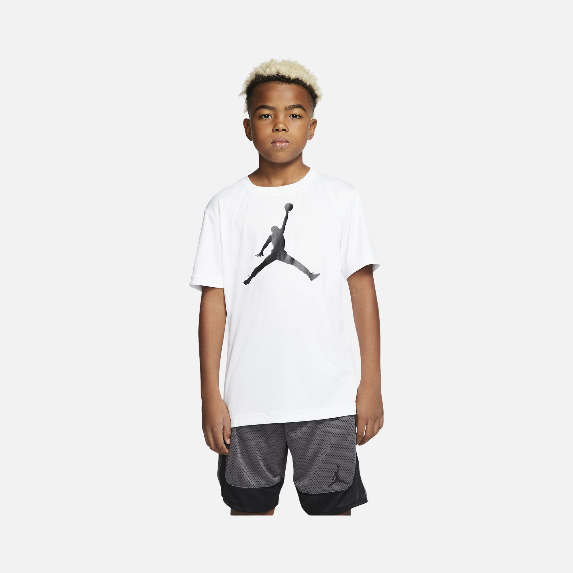 Nike Dri-Fit Jordan Jumpman Logo Short-Sleeve Çocuk Tişört