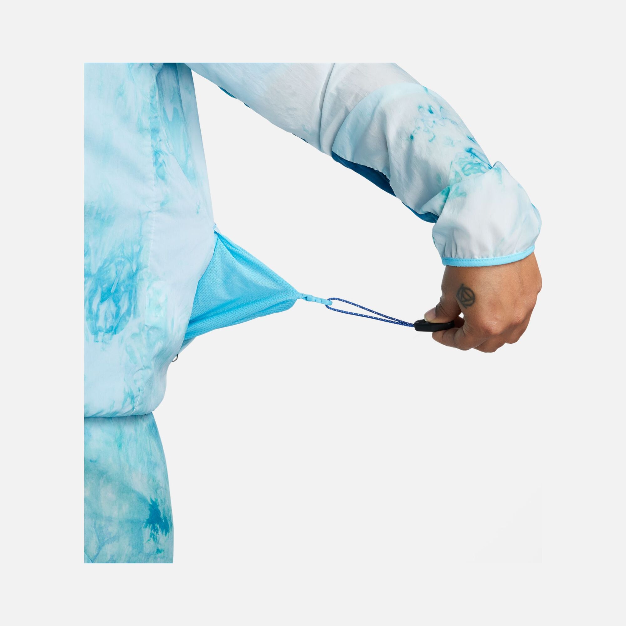 Nike Repel Trail-Running All-Over Printed Recoverable Full-Zip Hoodie Kadın Ceket