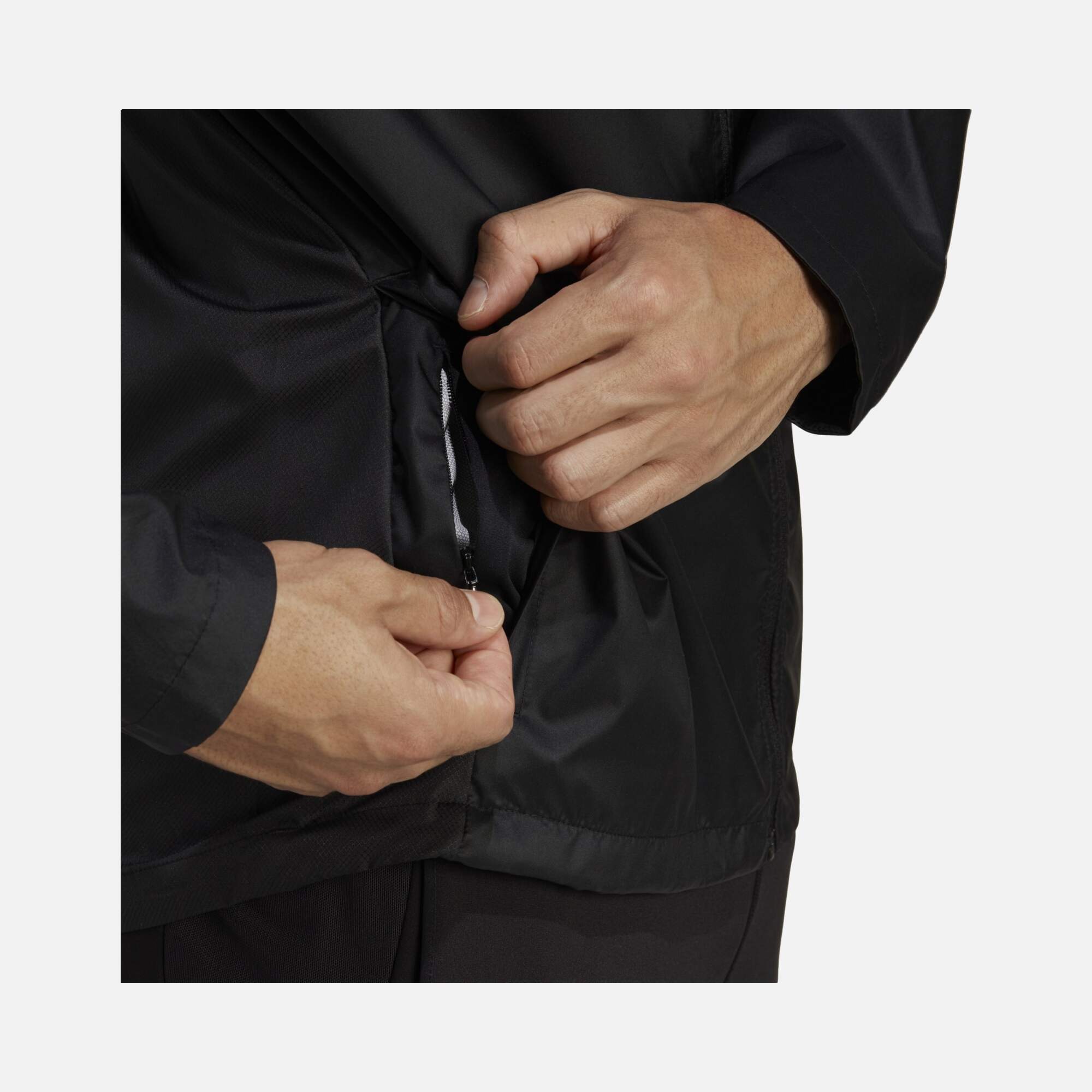 adidas Own the Run Lightweight Running Full-Zip Hoodie Erkek Ceket