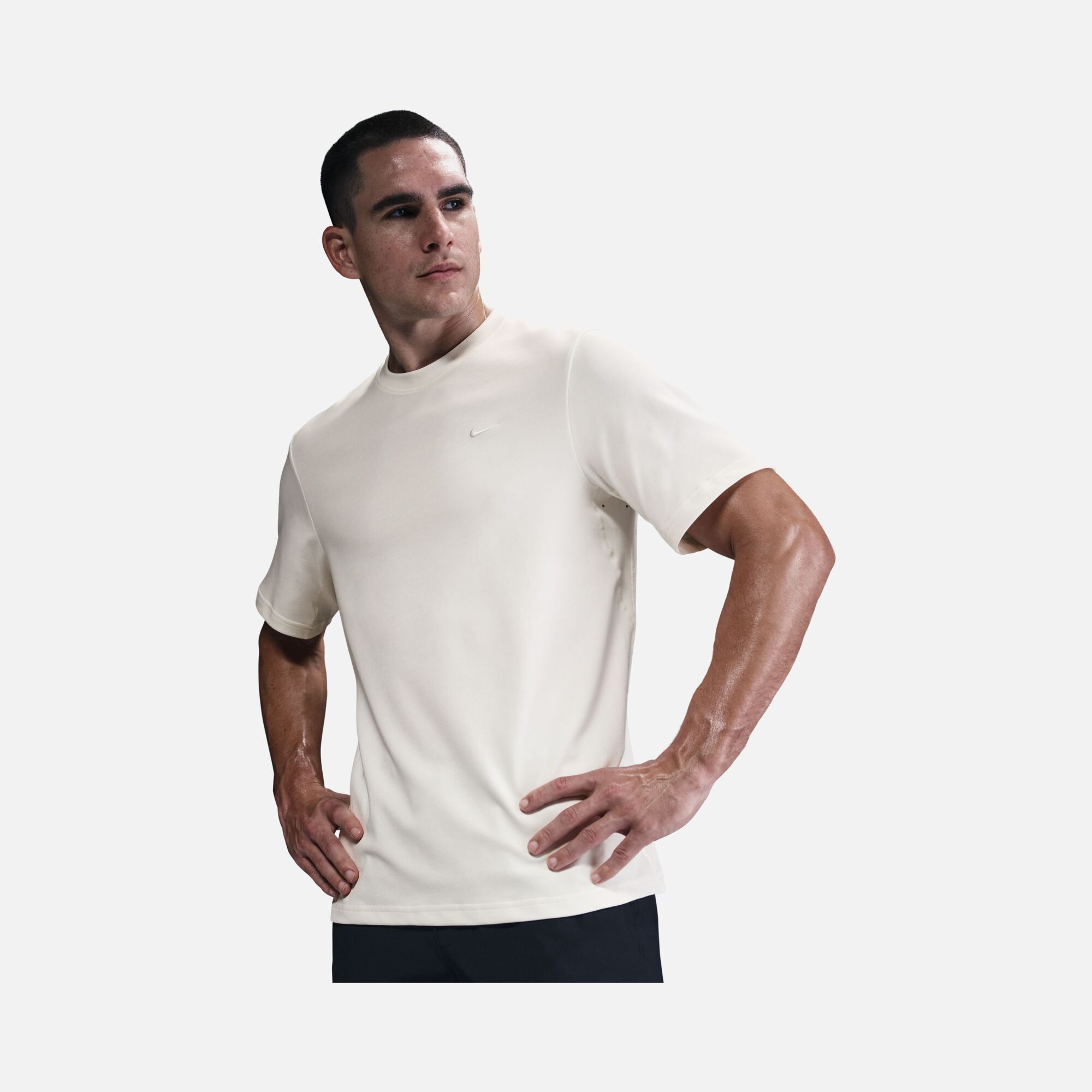 Nike Dri-Fit Primary Statement Versatile Fitness Training Short-Sleeve Erkek Tişört