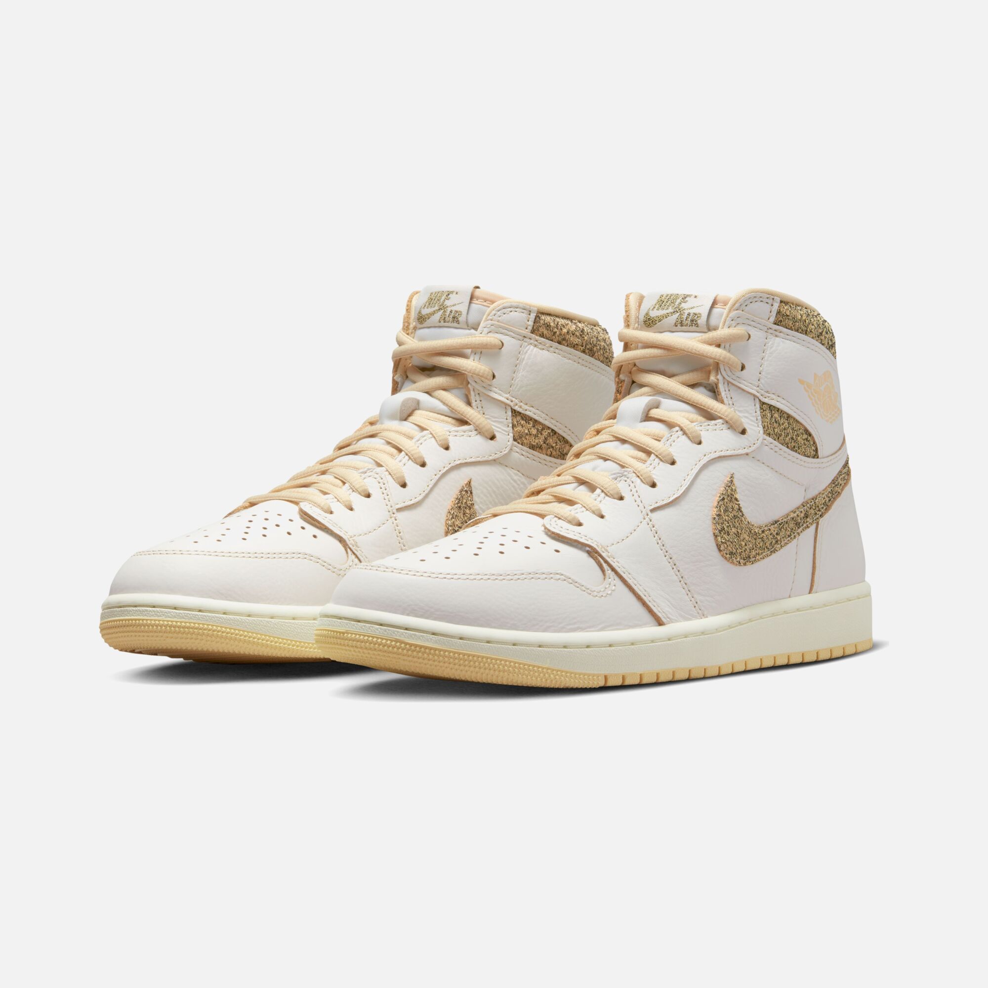 Nike Air Jordan 1 Retro High OG Craft ''Sail and Pale Vanilla'' Erkek Spor Ayakkabı