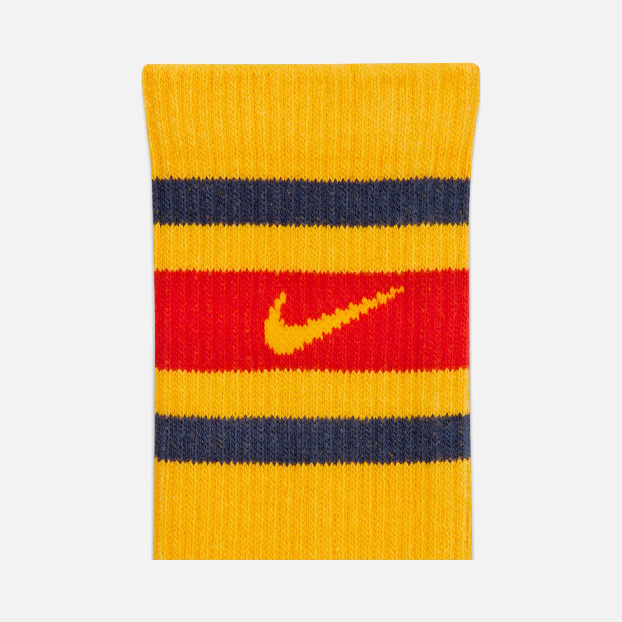 Nike Dri-Fit Everyday Plus Cushioned Crew Retro Style Atlethic Training (3 Pairs) Unisex Çorap