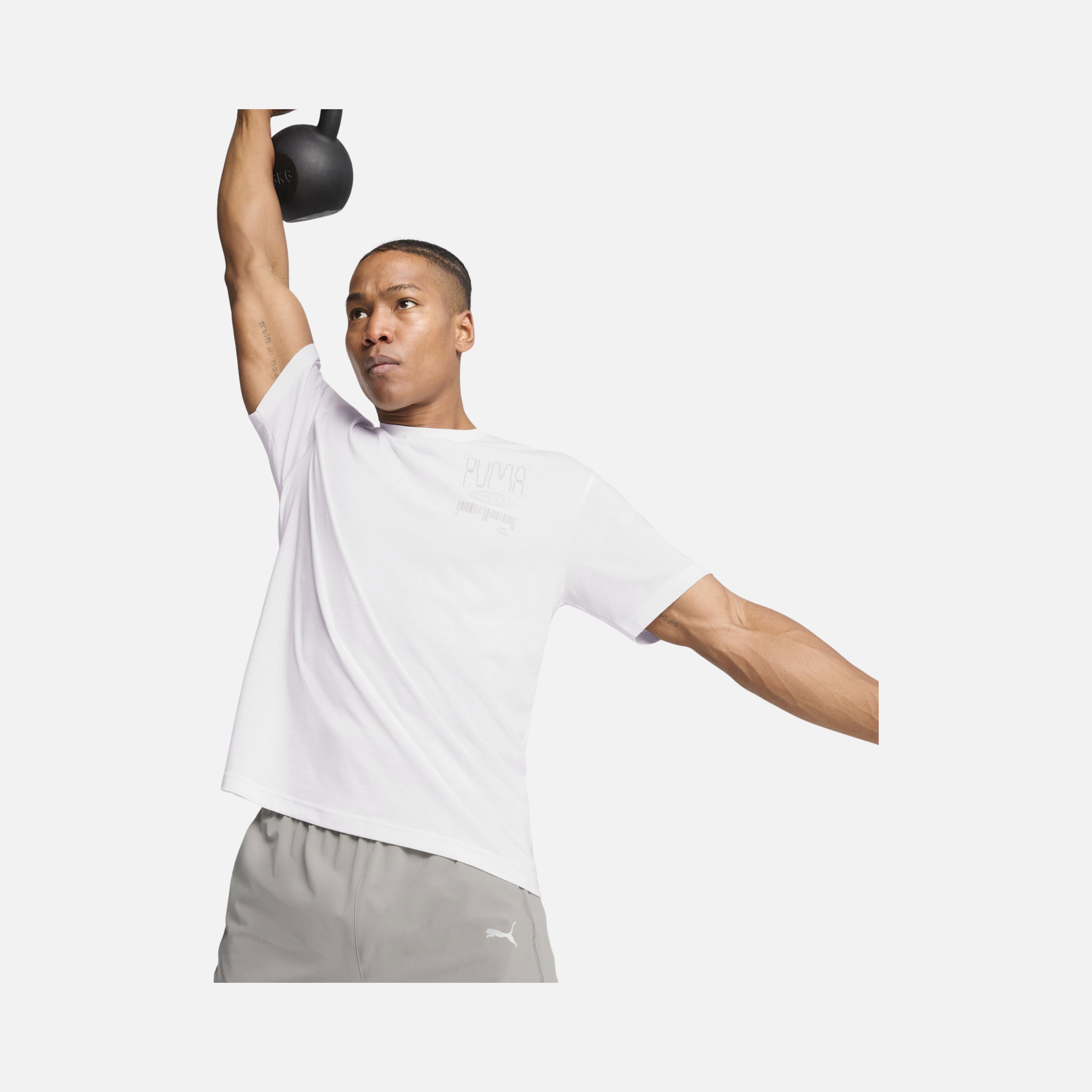 Puma Graphics Train Relaxed Short-Sleeve Erkek Tişört
