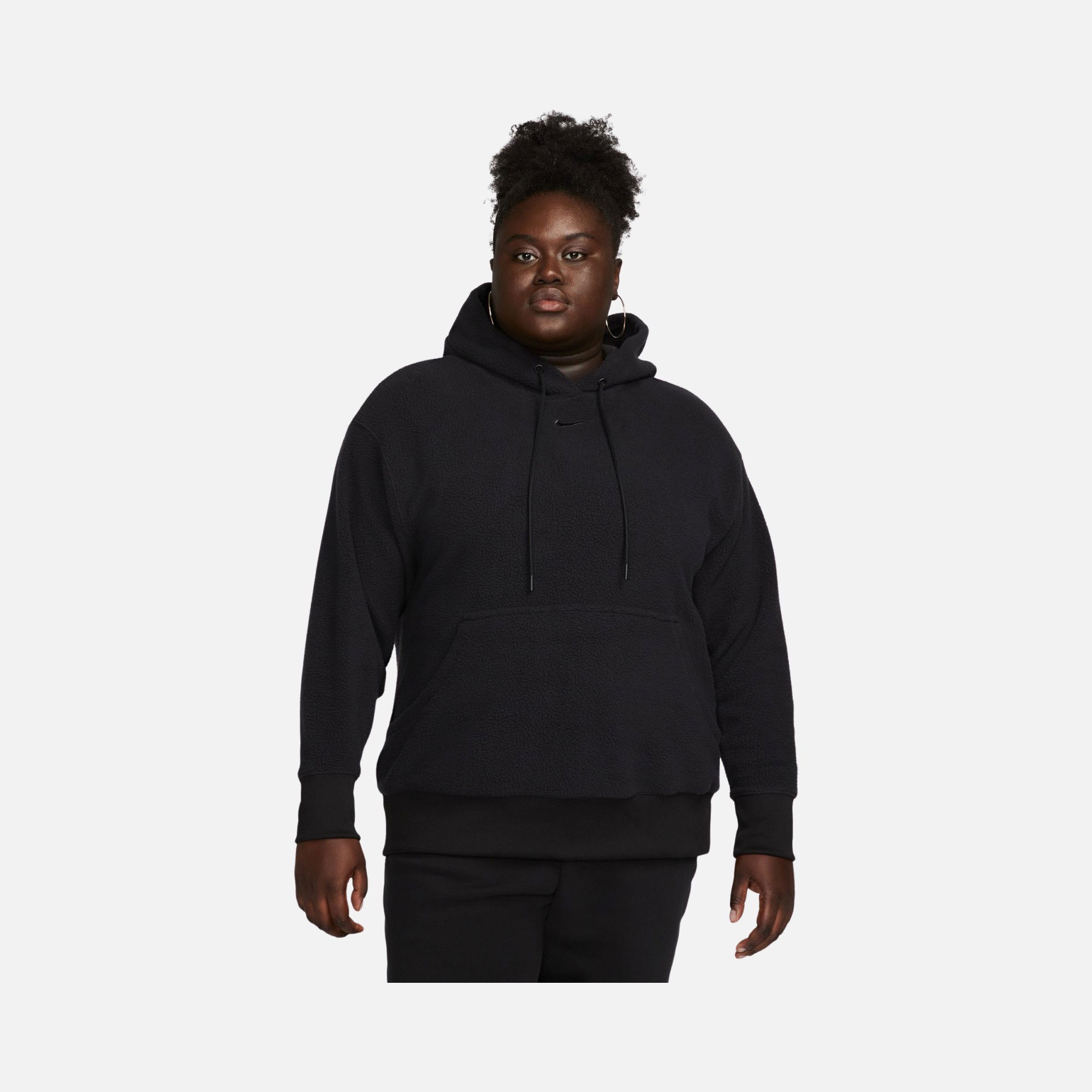 Nike Sportswear Plush Pullover Hoodie (Plus-Size) Kadın Sweatshirt