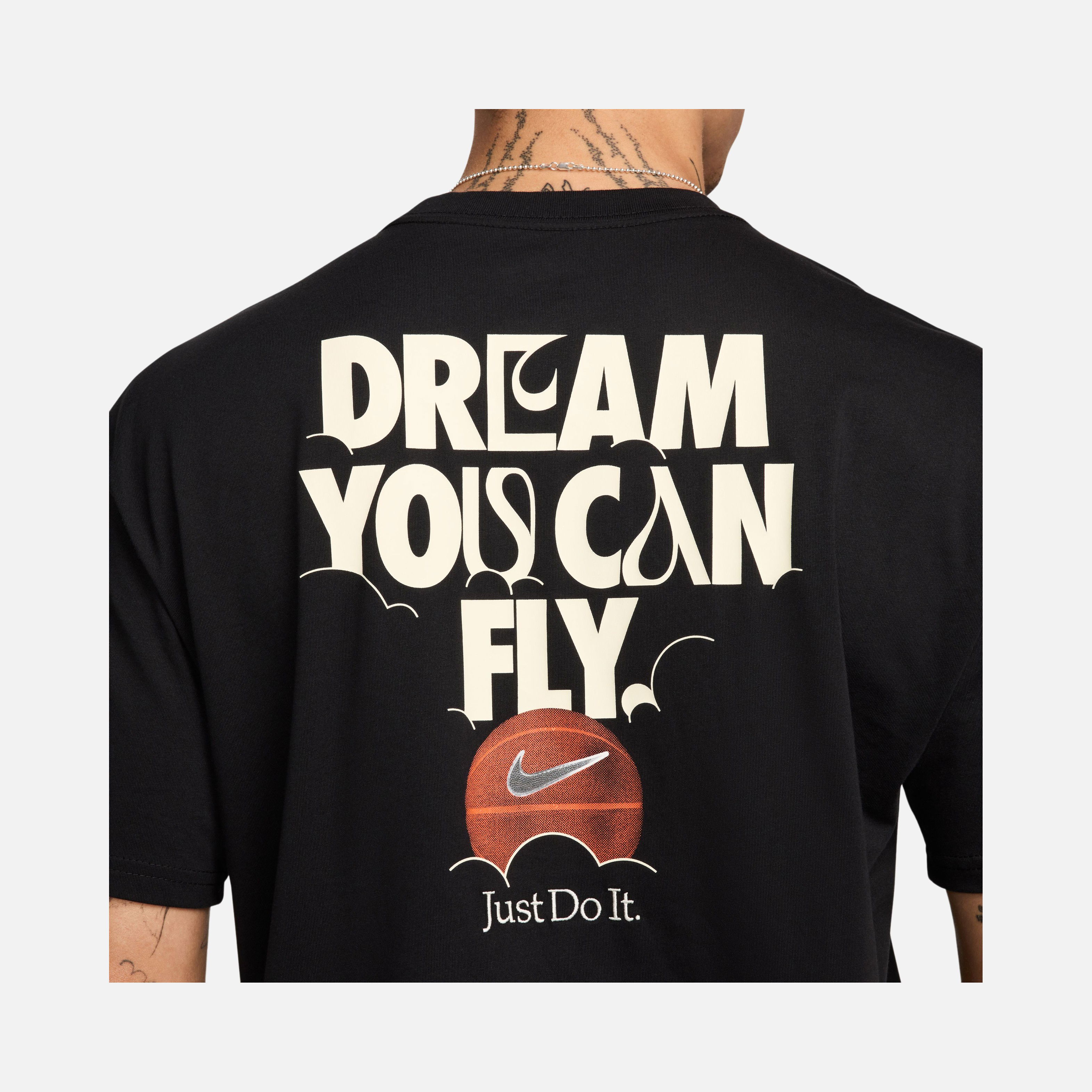 Nike M90 ''Dream You Can Fly'' Graphic Basketball Short-Sleeve Erkek Tişört