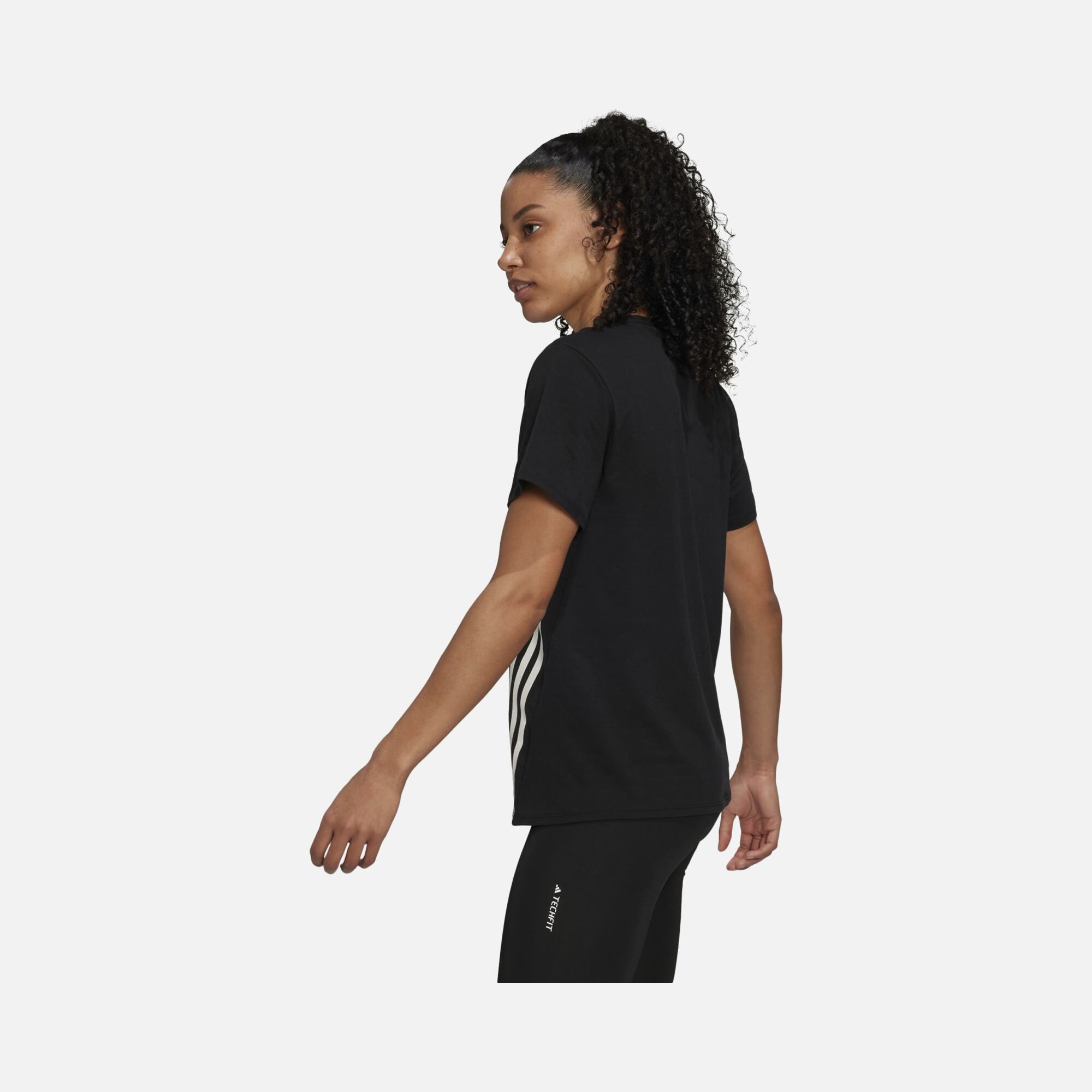 adidas AEROREADY Trainicons 3-Stripes Training Kadın Tişört