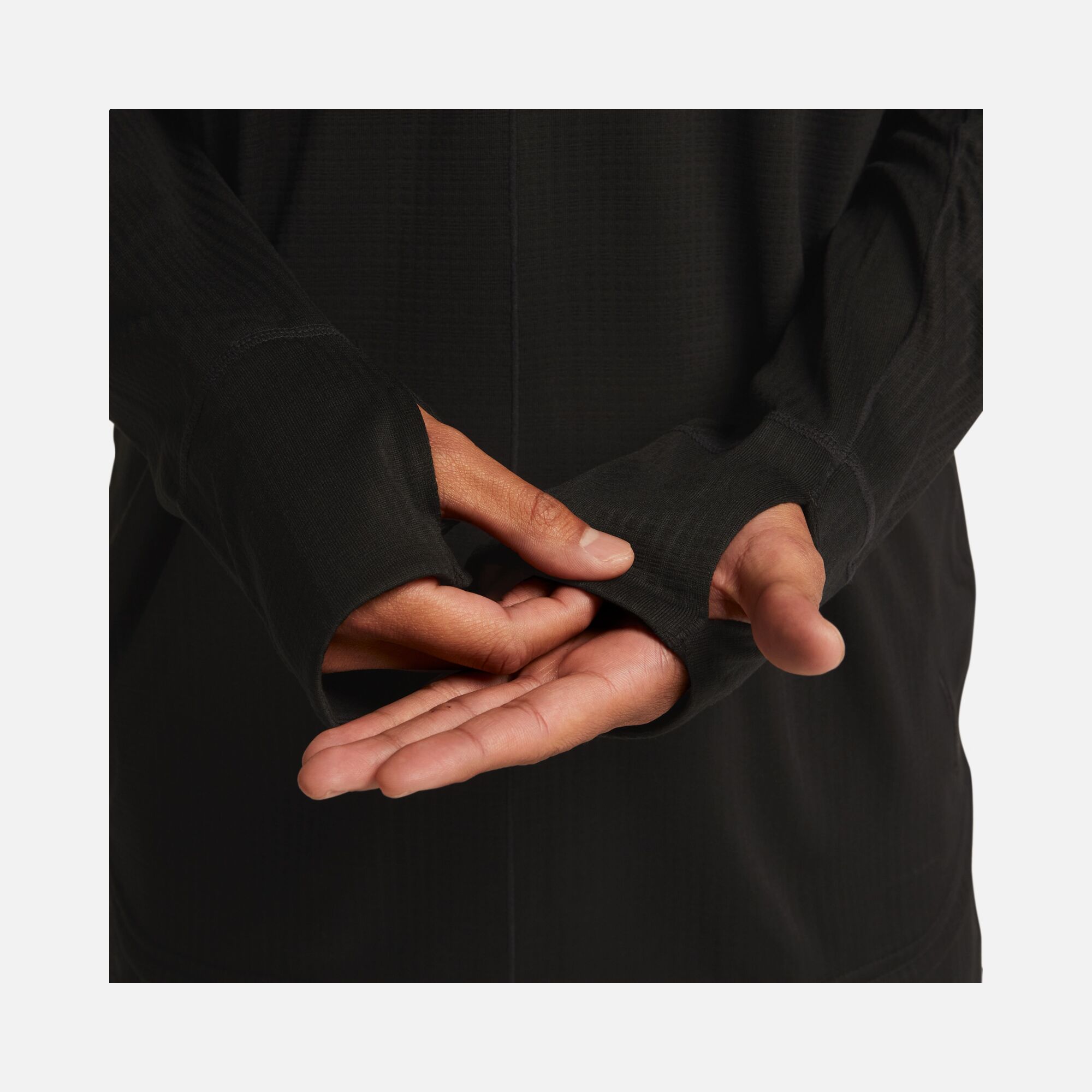 Nike Yoga Dri-Fit Statement Jersey Crew Training Long-Sleeve Erkek Tişört