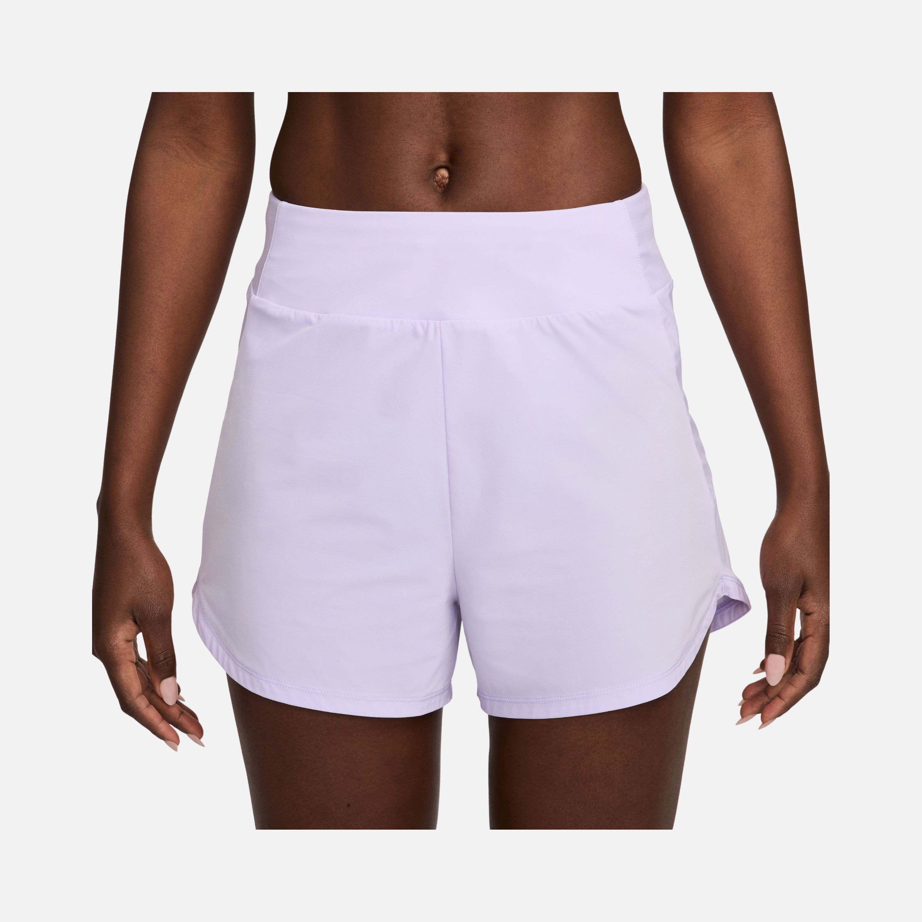 Nike Dri-Fit Fitness High-Waisted 3" Brief-Lined Training Kadın Şort