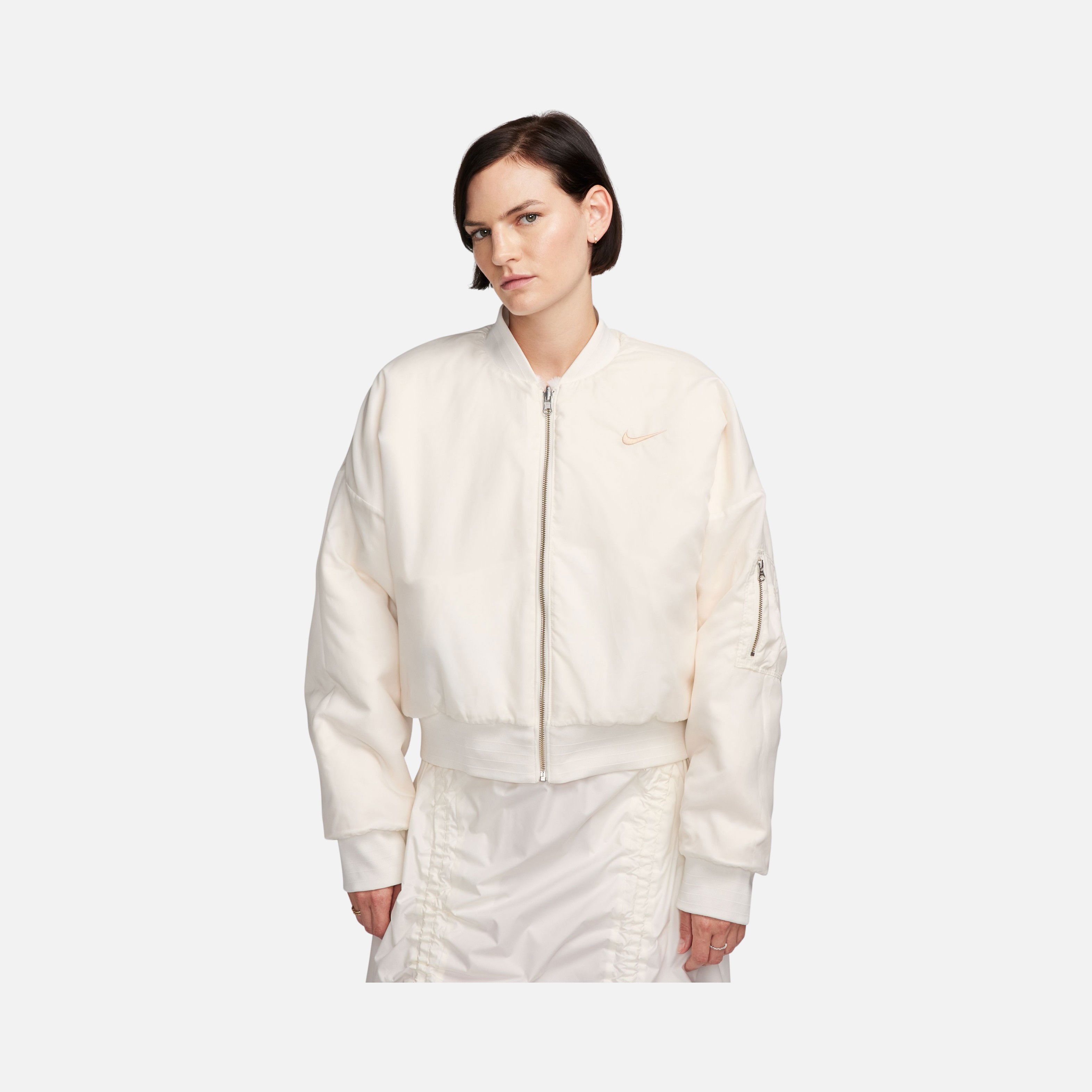 Nike Sportswear Reversible Faux Fur Bomber Full-Zip Kadın Ceket