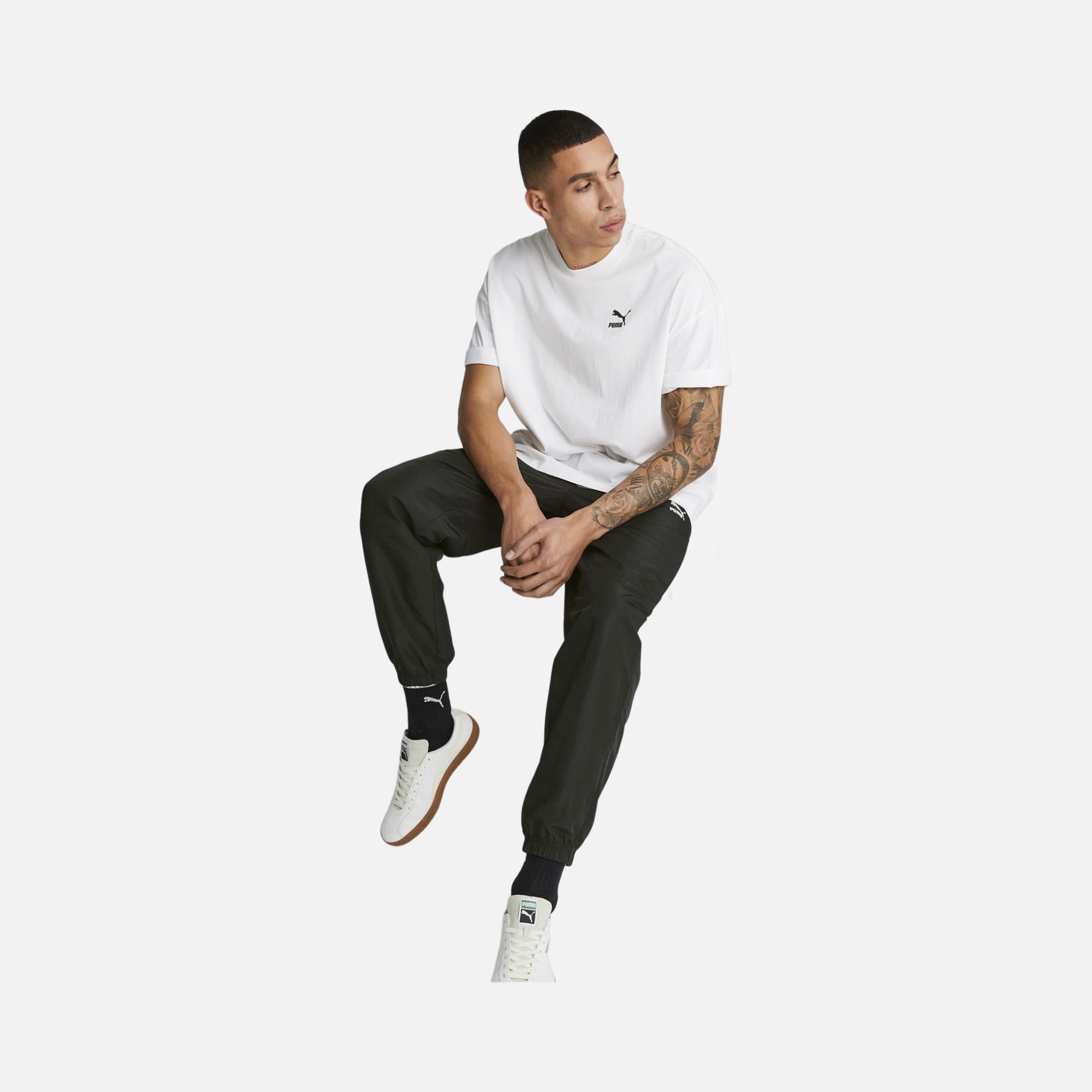 Puma Sportswear Classics Oversized Short-Sleeve Erkek Tişört