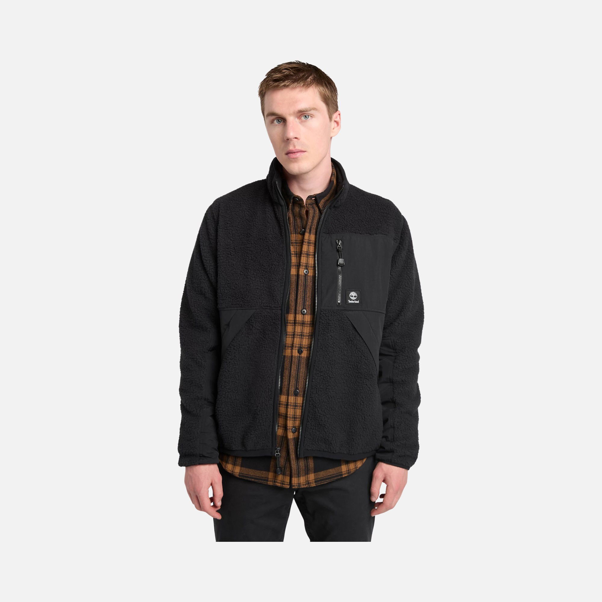 Timberland Sherpa Fleece Full-Zip Erkek Ceket