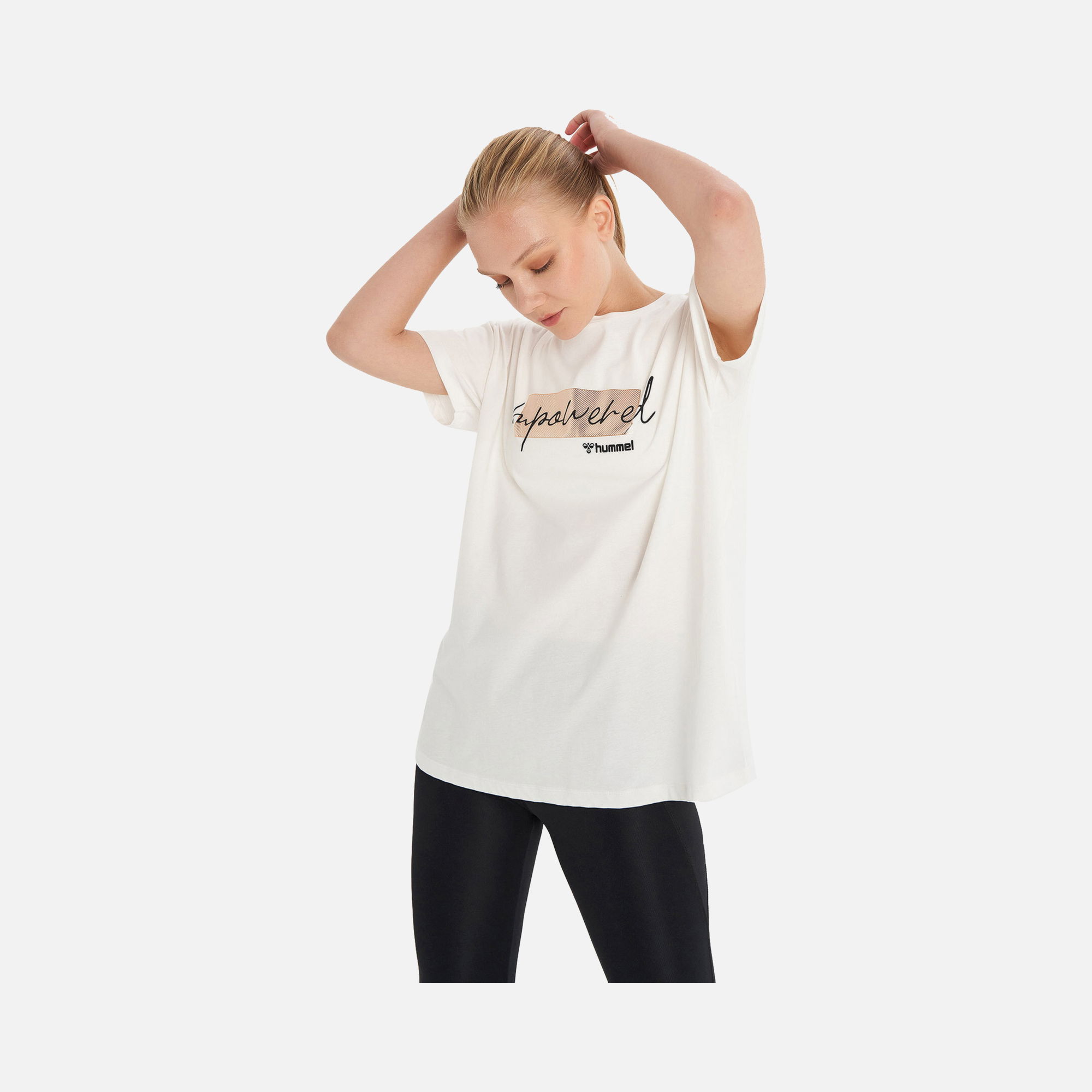 Hummel Sportswear Bemy Oversize Short-Sleeve Kadın Tişört