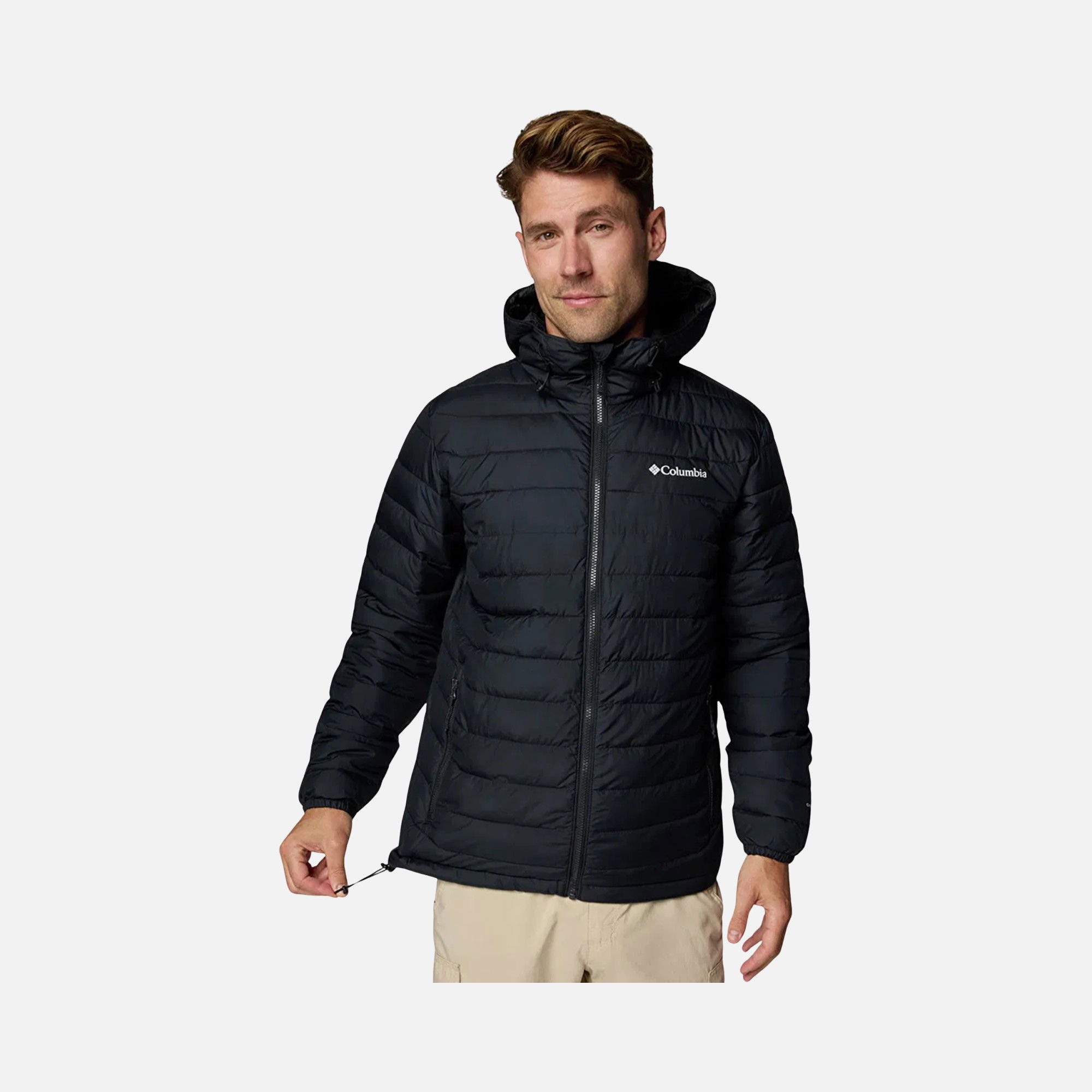 Columbia Powder Lite II Omni-Heat™ Reflective Full-Zip Hoodie Erkek Mont