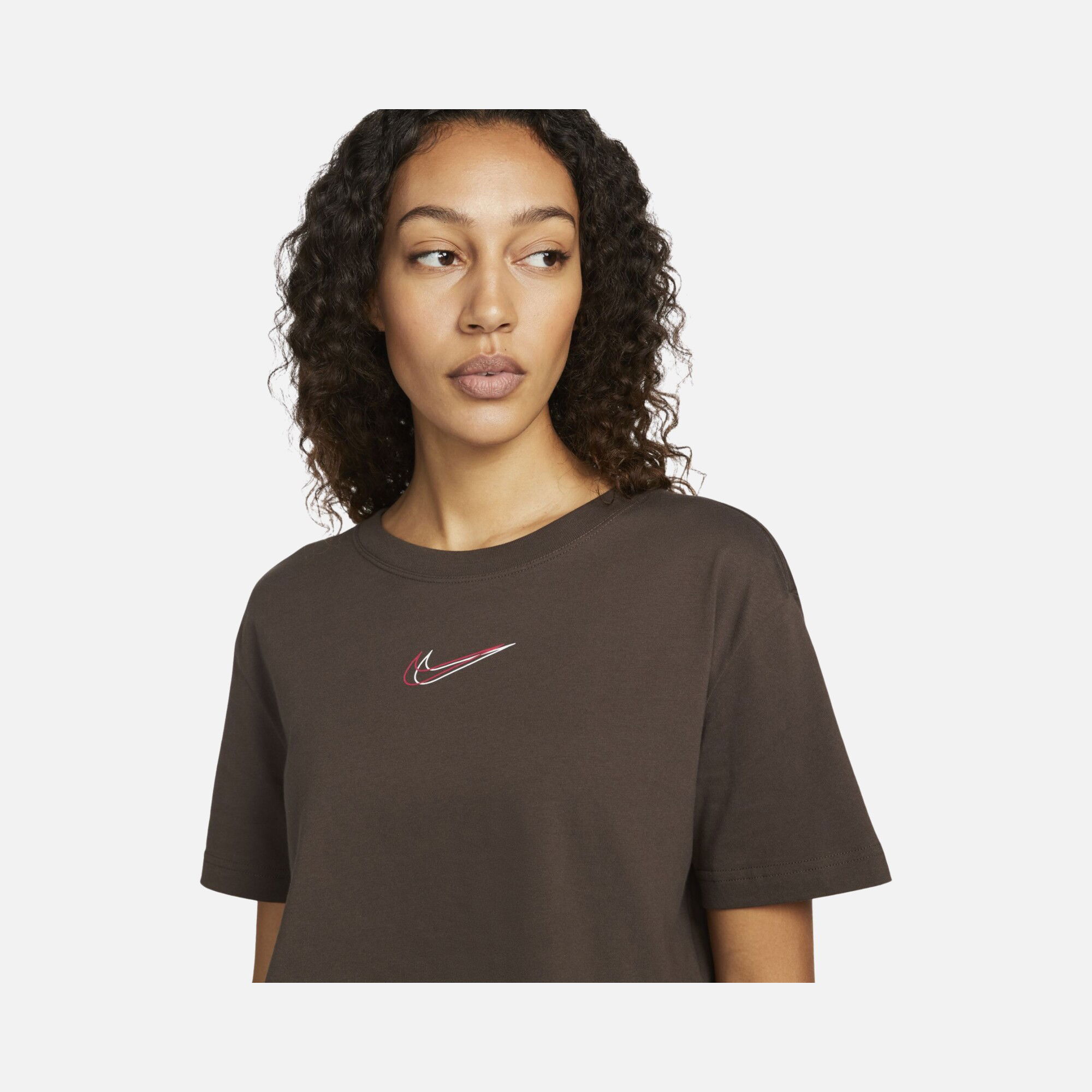 Nike Sportswear Cropped Dance Short Sleeve Kadın Tişört