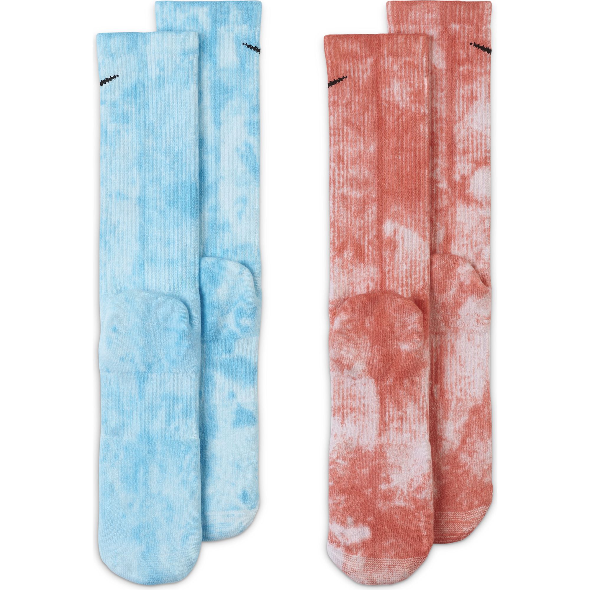 Nike Everyday Plus Cushioned Tie-Dye Crew (2 Pairs) Unisex Çorap