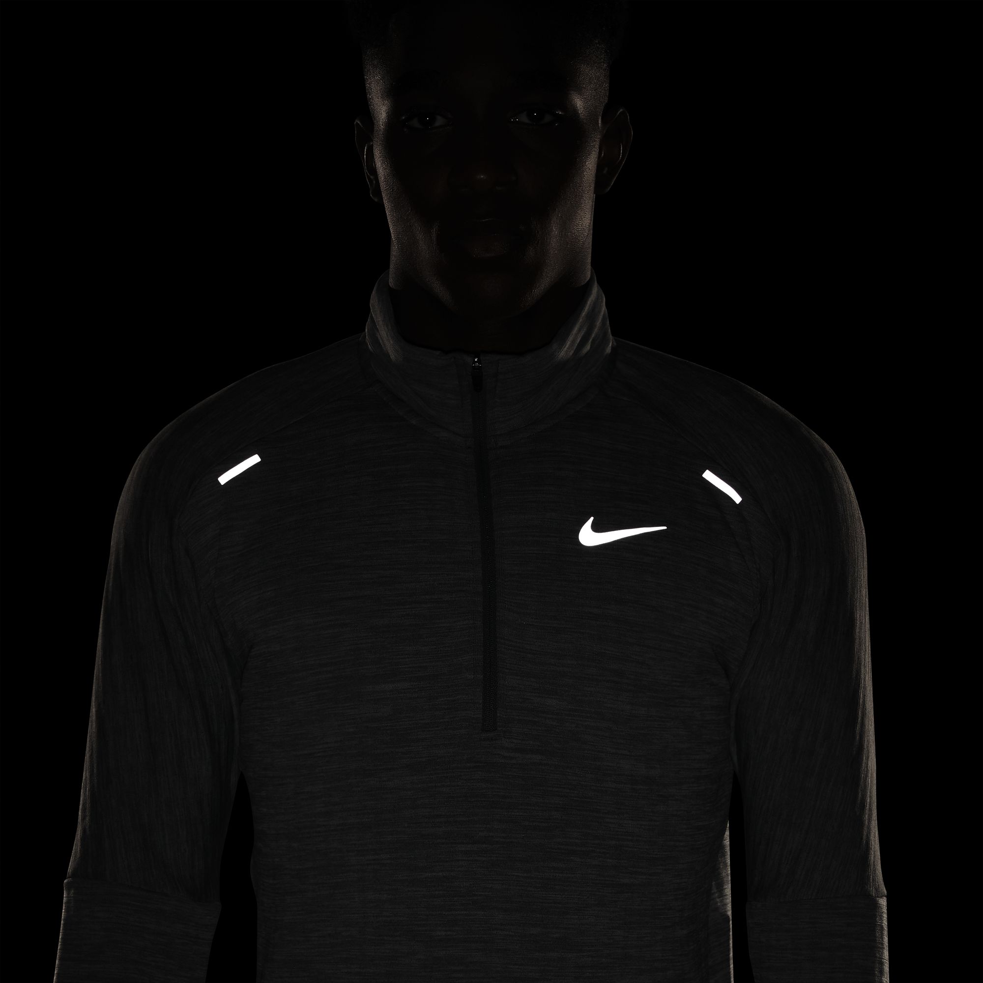 Nike Therma Sphere Half-Zip Long-Sleeve Running Top Erkek Tişört