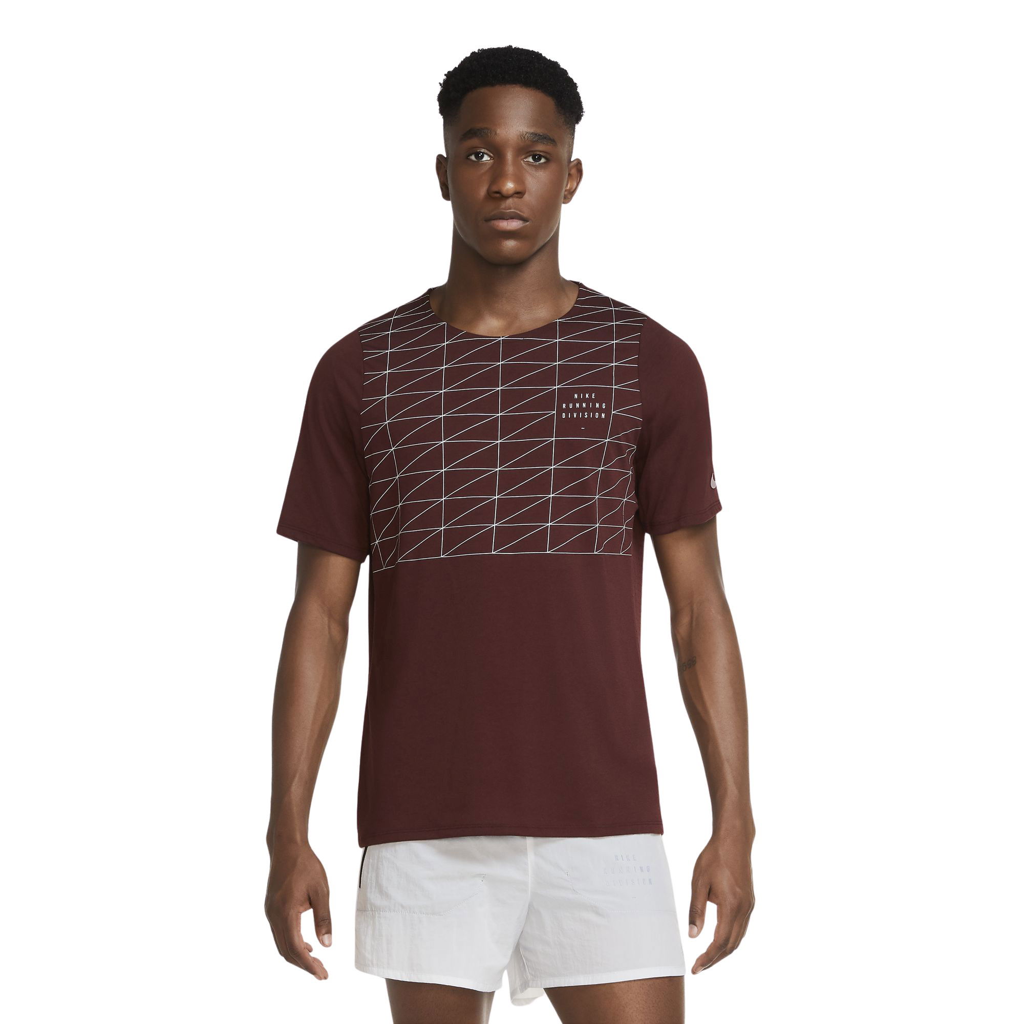 Nike Rise 365 Run Division Flash Short-Sleeve Erkek Tişört