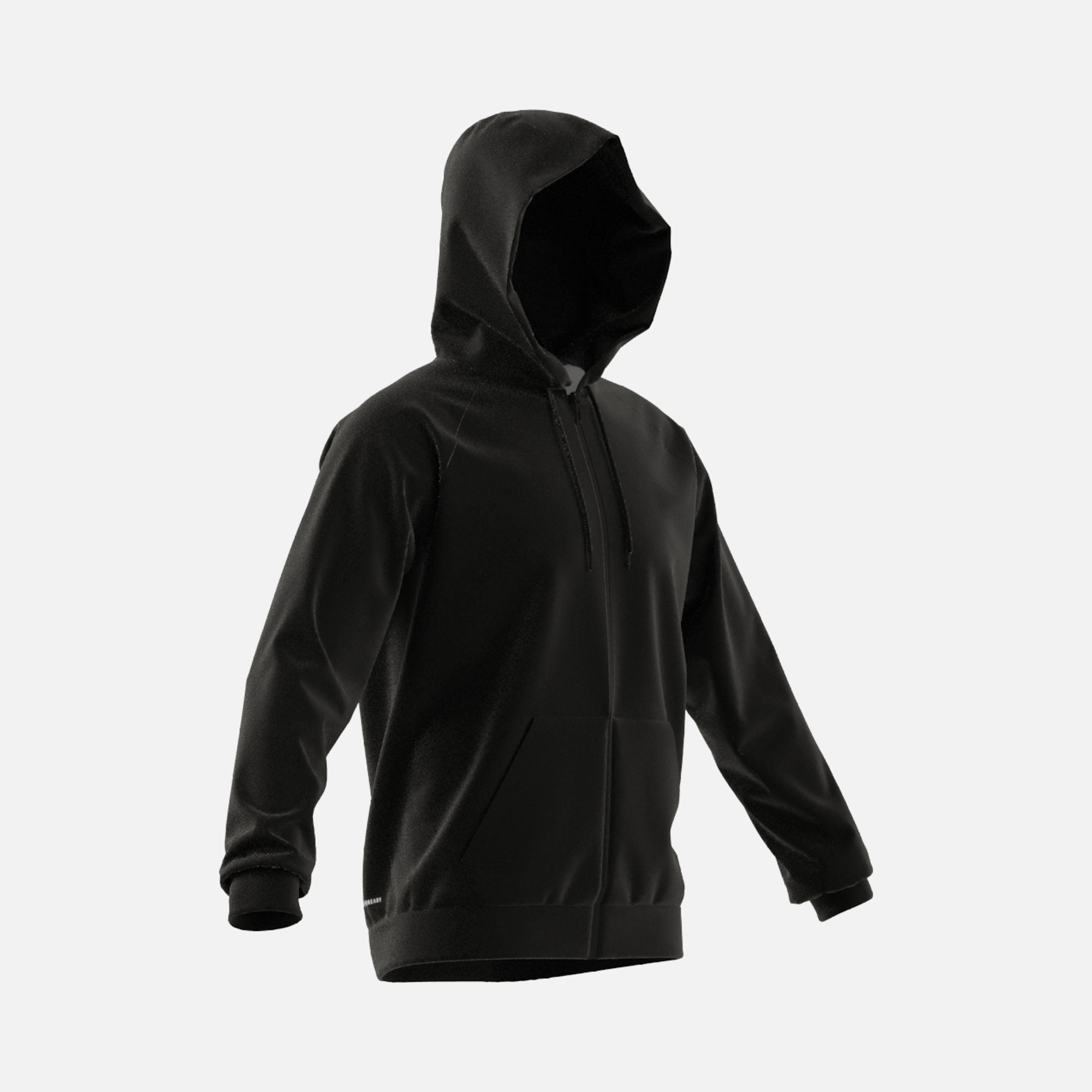 adidas Game and Go Small Logo Training Full-Zip Hoodie Sweatshirt