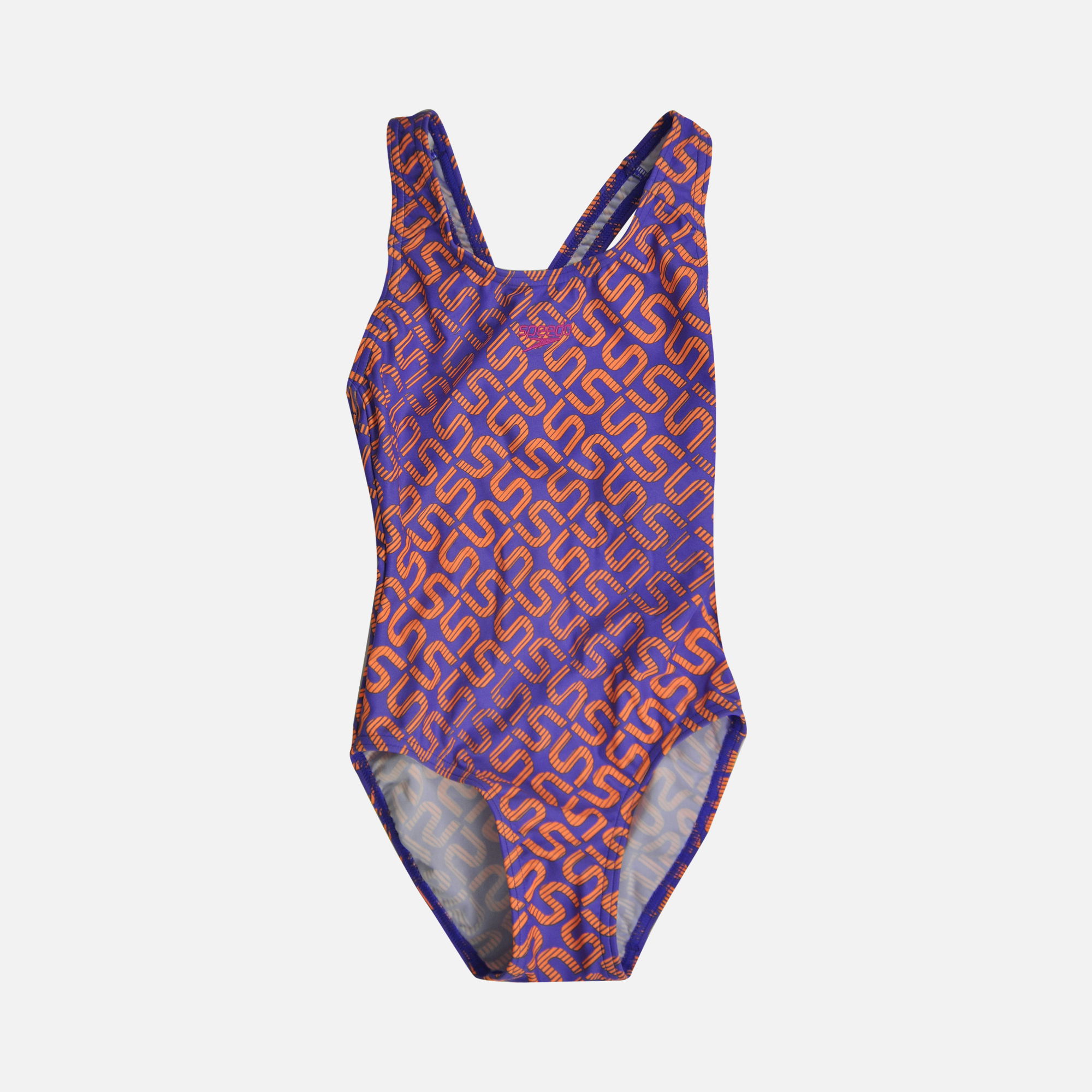 Speedo Monogram Endurance 10 (Girls') Çocuk Yüzücü Mayo