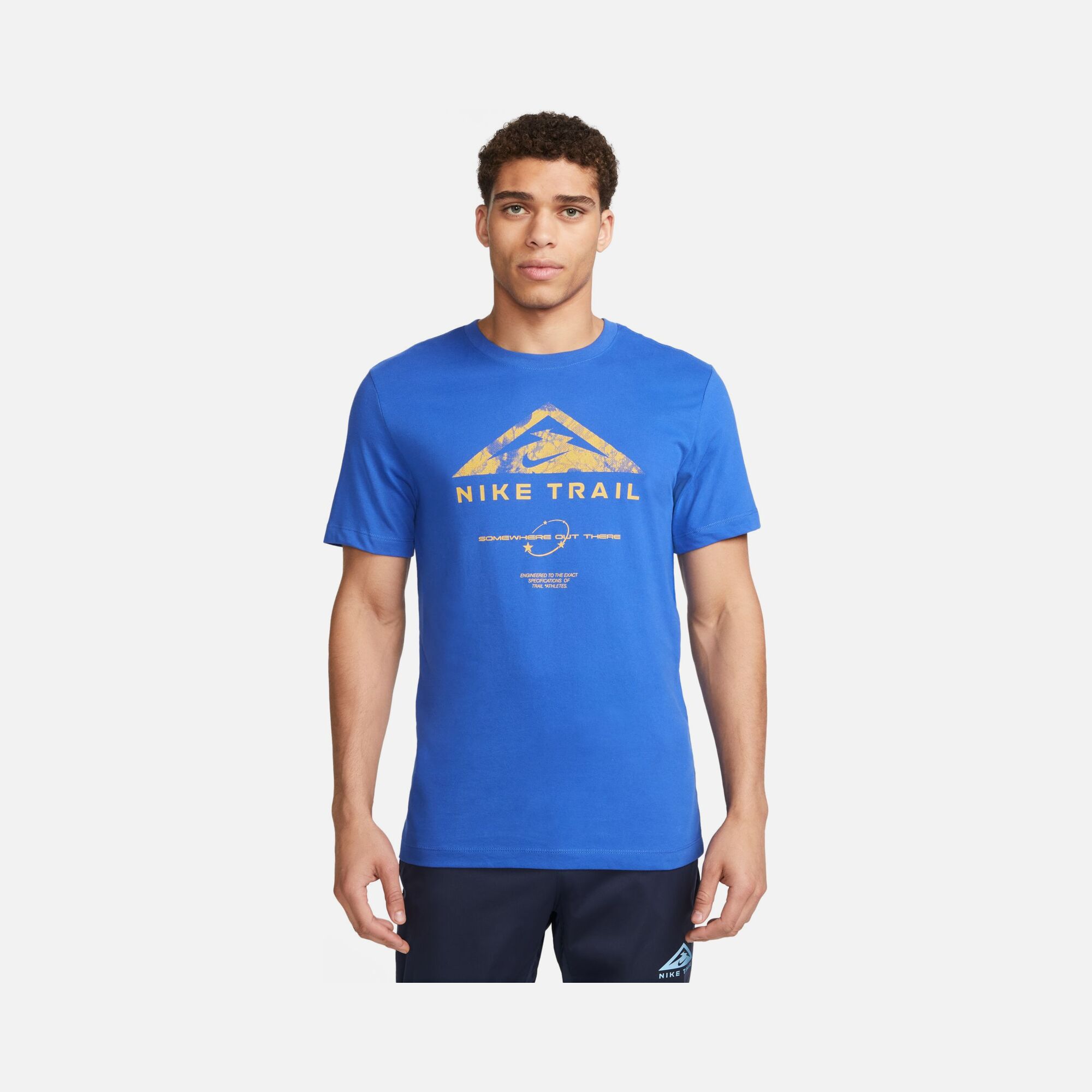 Nike Dri-Fit ''Some Where out There'' Run Trail Short-Sleeve Erkek Tişört