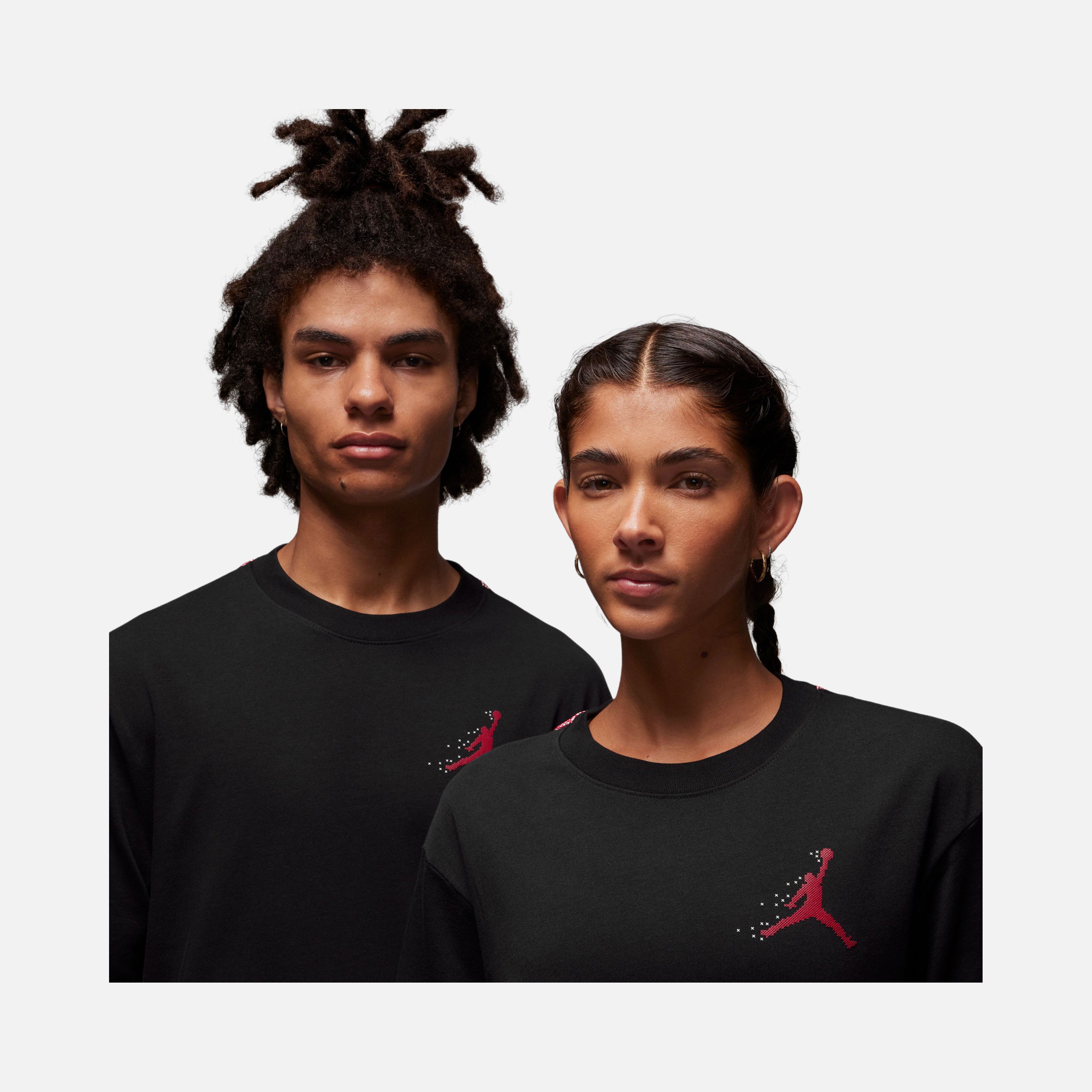 Nike Jordan Flight Fleece Essentials Graphic Short-Sleeve Erkek Tişört