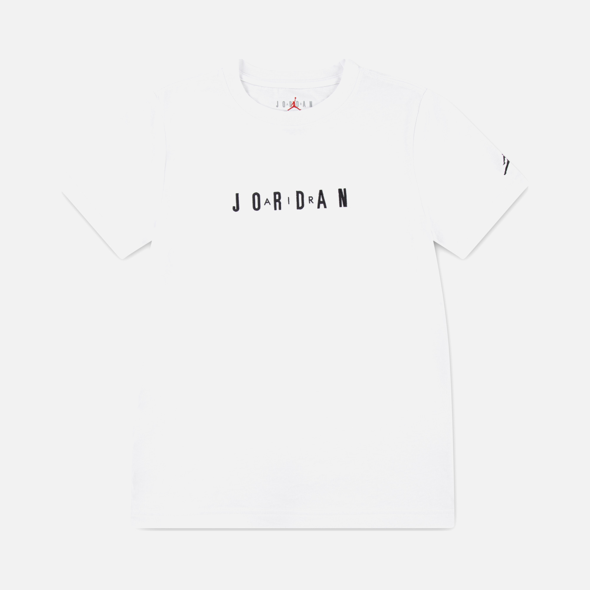 Nike Jordan Wordmark Embroidered Crew Short-Sleeve Çocuk Tişört