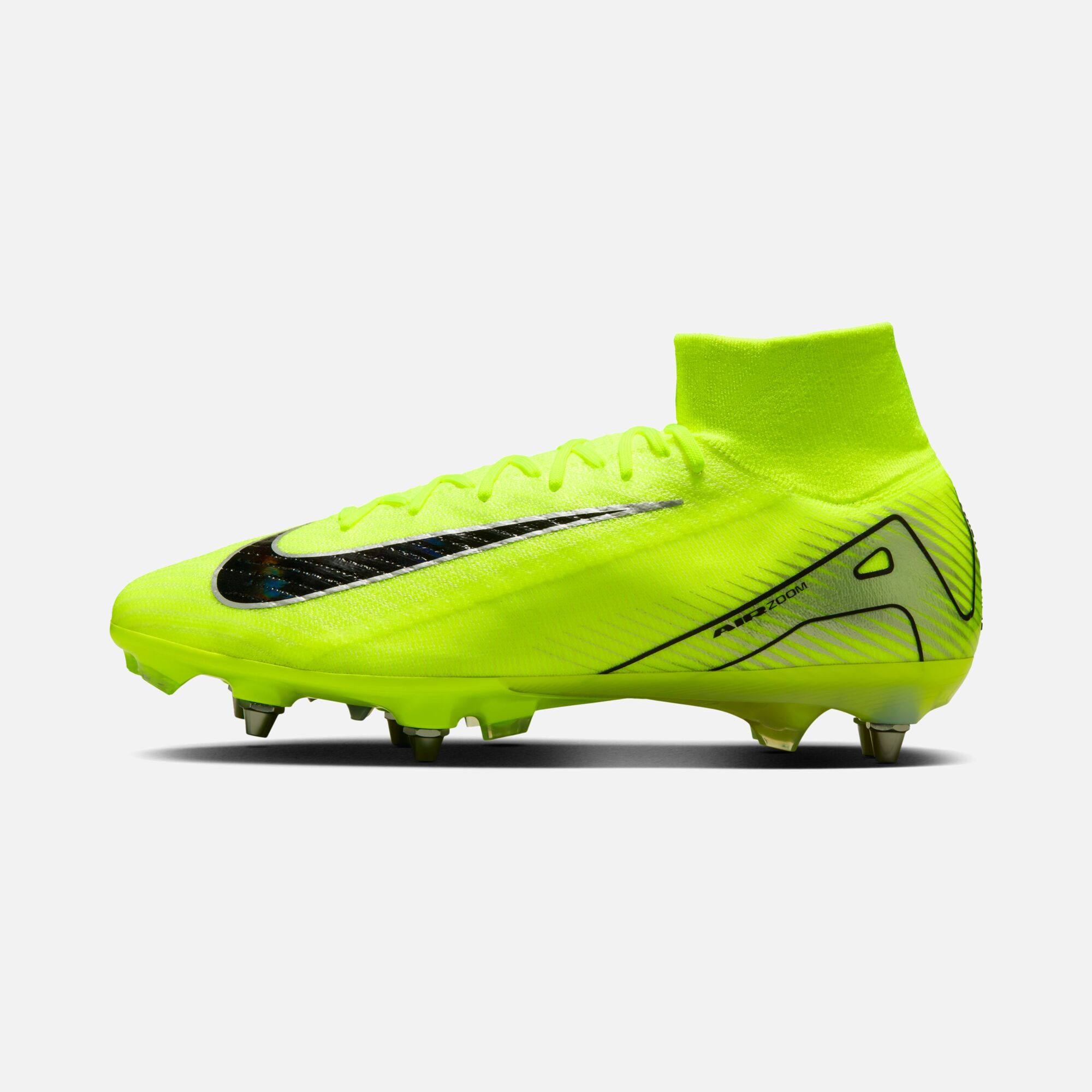 Nike Mercurial Zoom Superfly 10 Elite Soft Ground-Pro High-Top Erkek Krampon