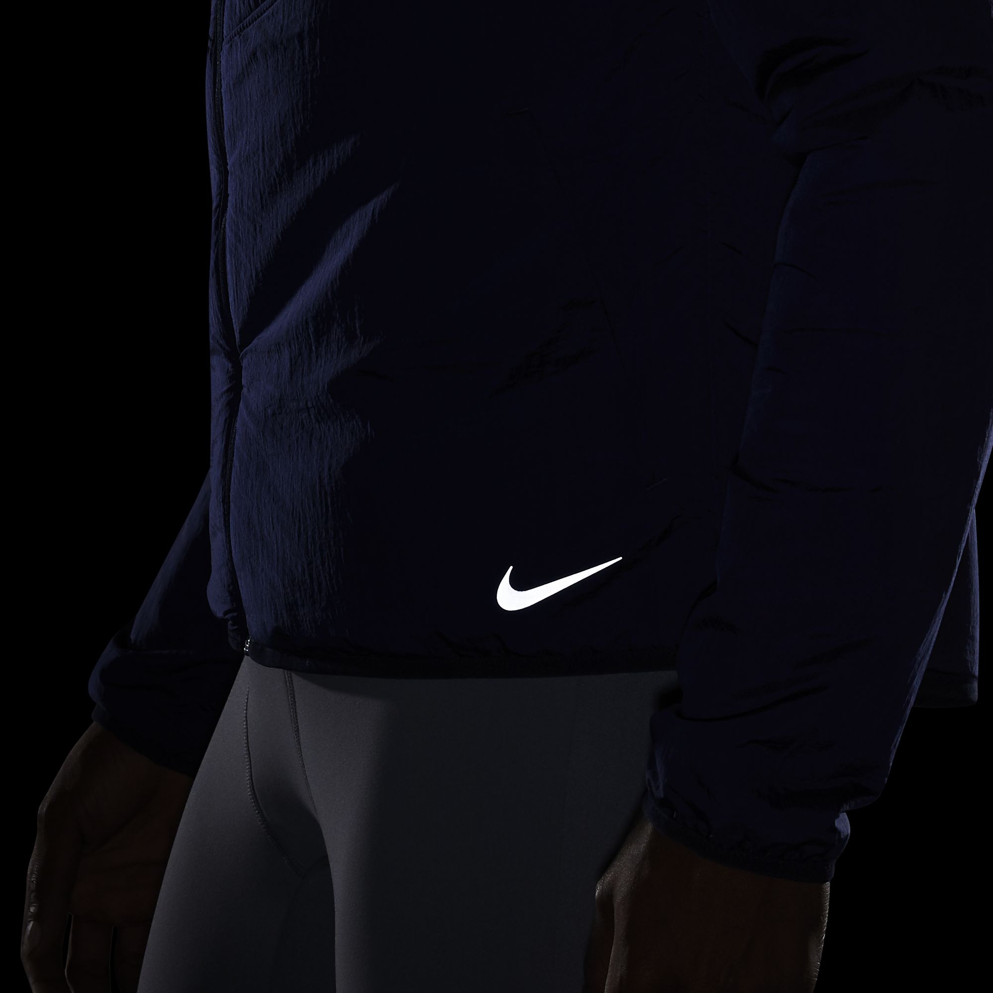 Nike AeroLayer Running Full-Zip Hoodie Erkek Ceket