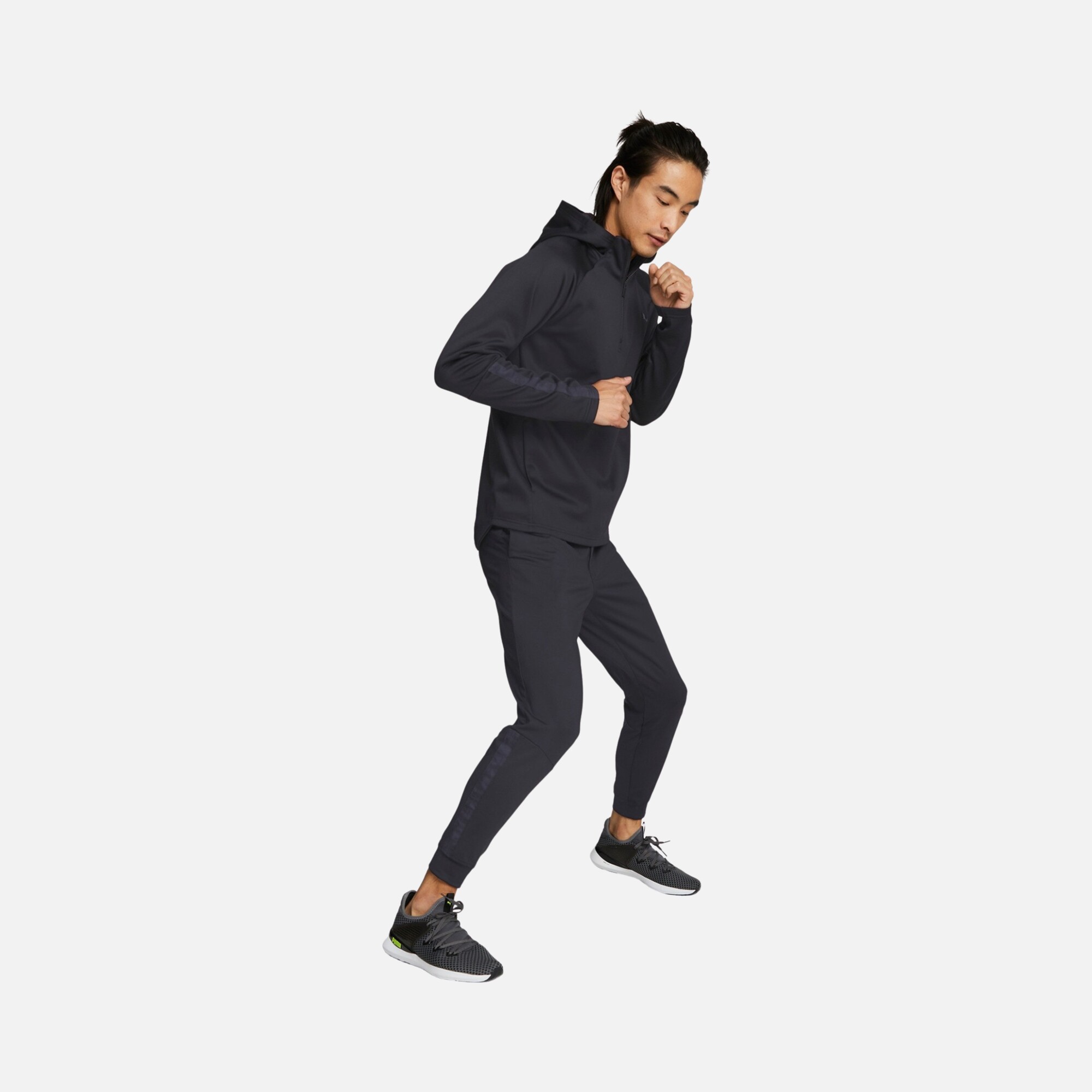 Puma Train Off Season Power Fleece Half-Zip Hoodie Running Erkek Sweatshirt