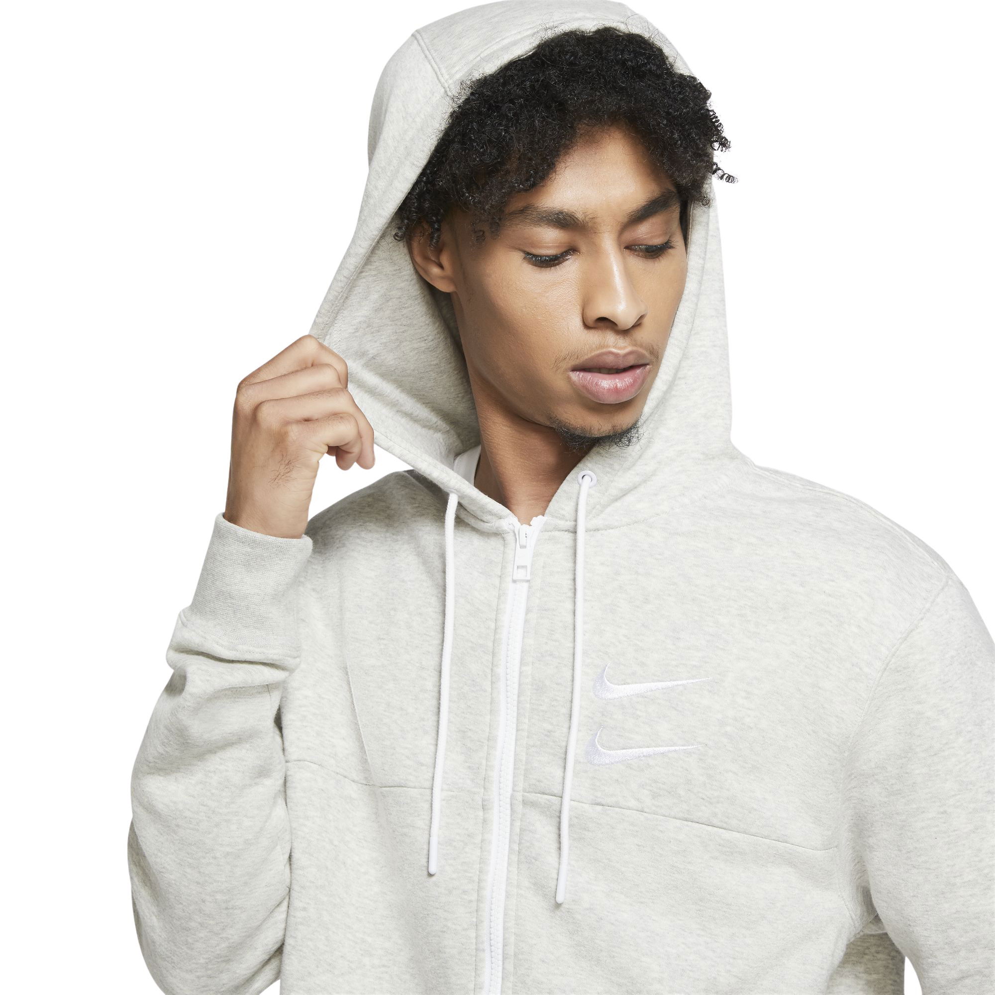 Nike Sportswear Swoosh Full-Zip Hoodie Erkek Sweatshirt