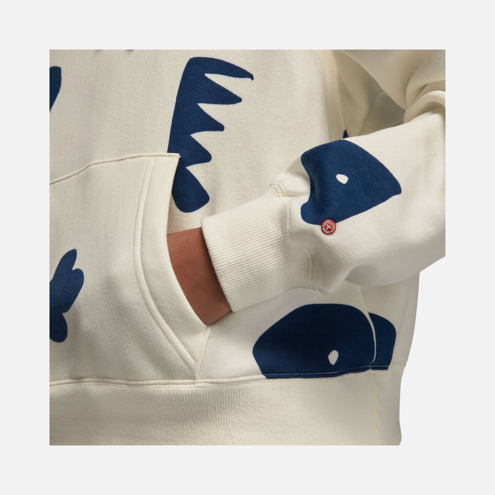 Nike Jordan Brooklyn Artist Series Fleece Pullover Hoodie Kadın Sweatshirt