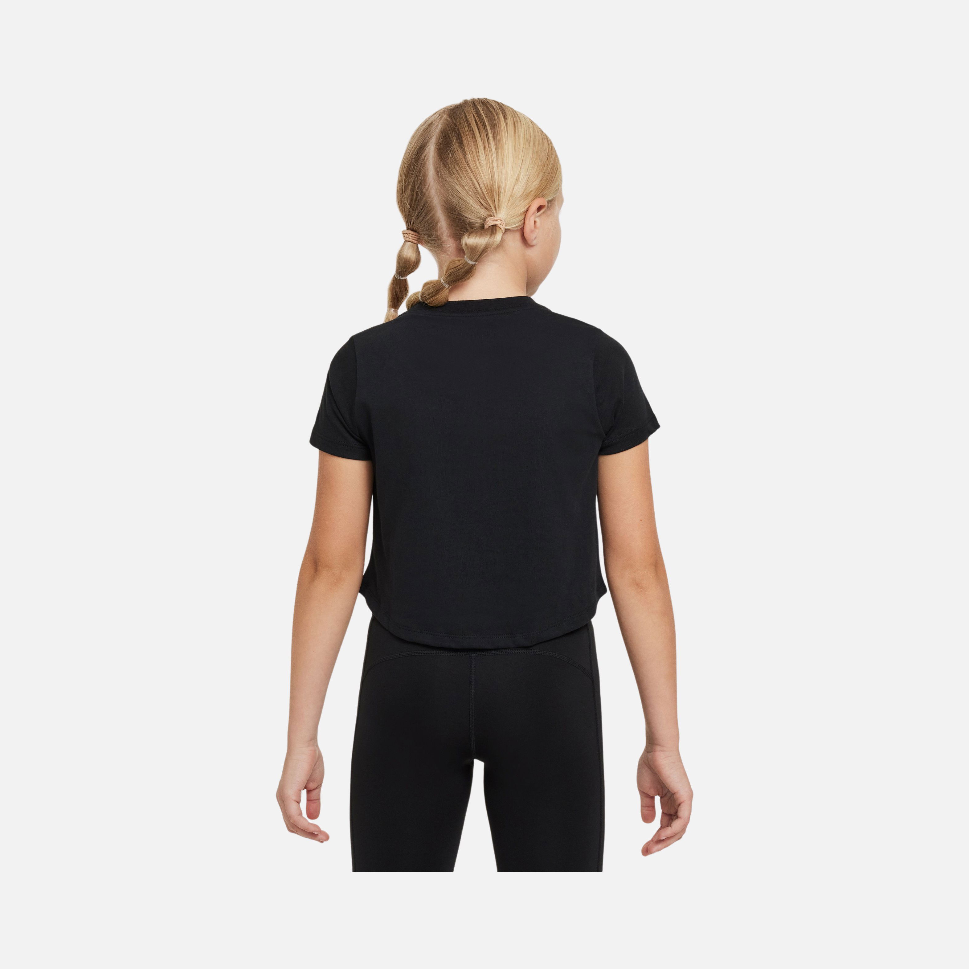 Nike Pro Dri-Fit Cropped SE+ Short-Sleeve Training (Girls') Çocuk Tişört