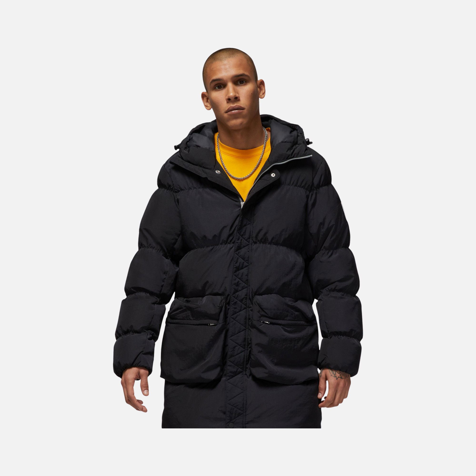 Nike Jordan Essential Statement 550 Down Fill Full-Zip Hoodie Erkek Parka