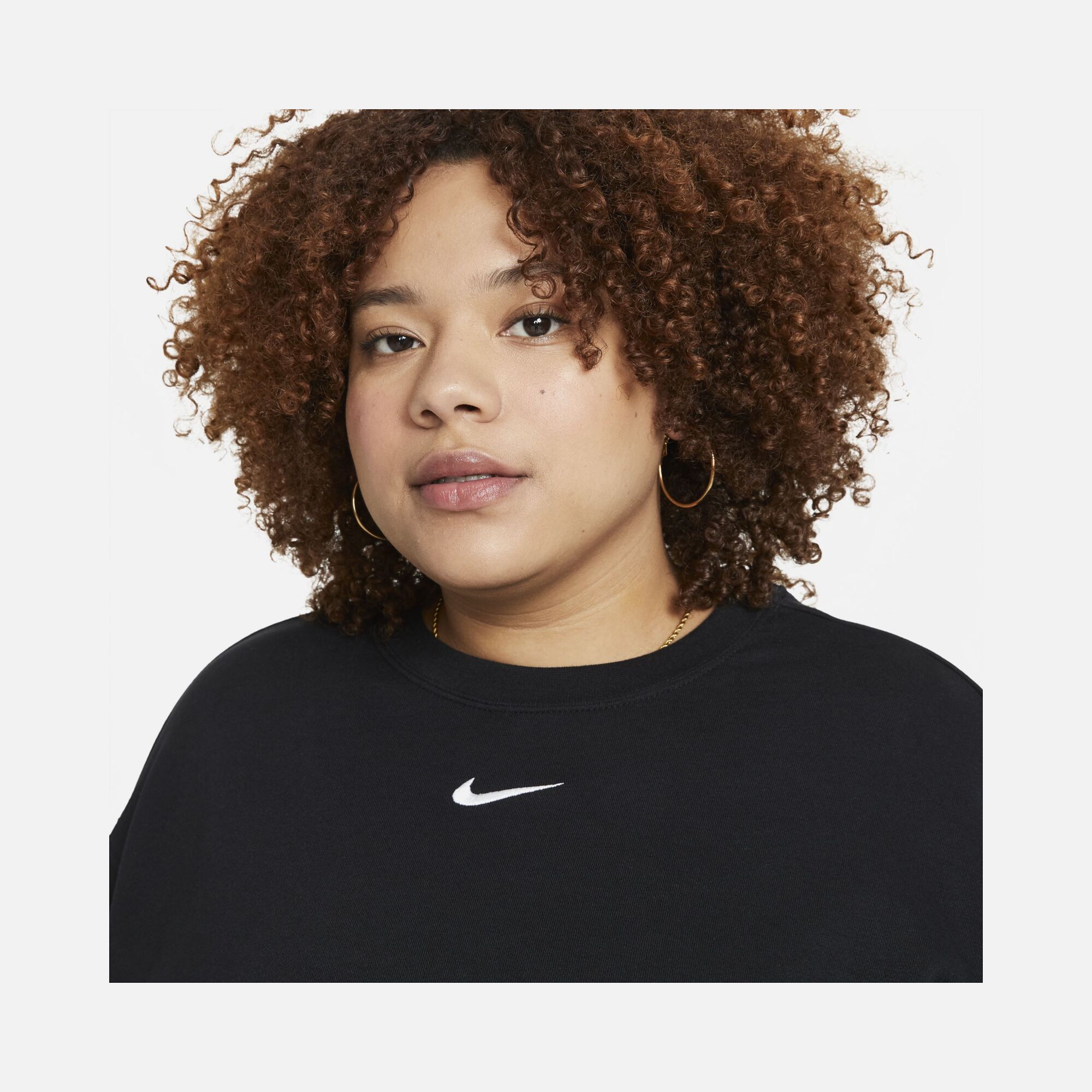 Nike Sportswear Phoenix Fleece Over-Oversized Crew-Neck Kadın Sweatshirt