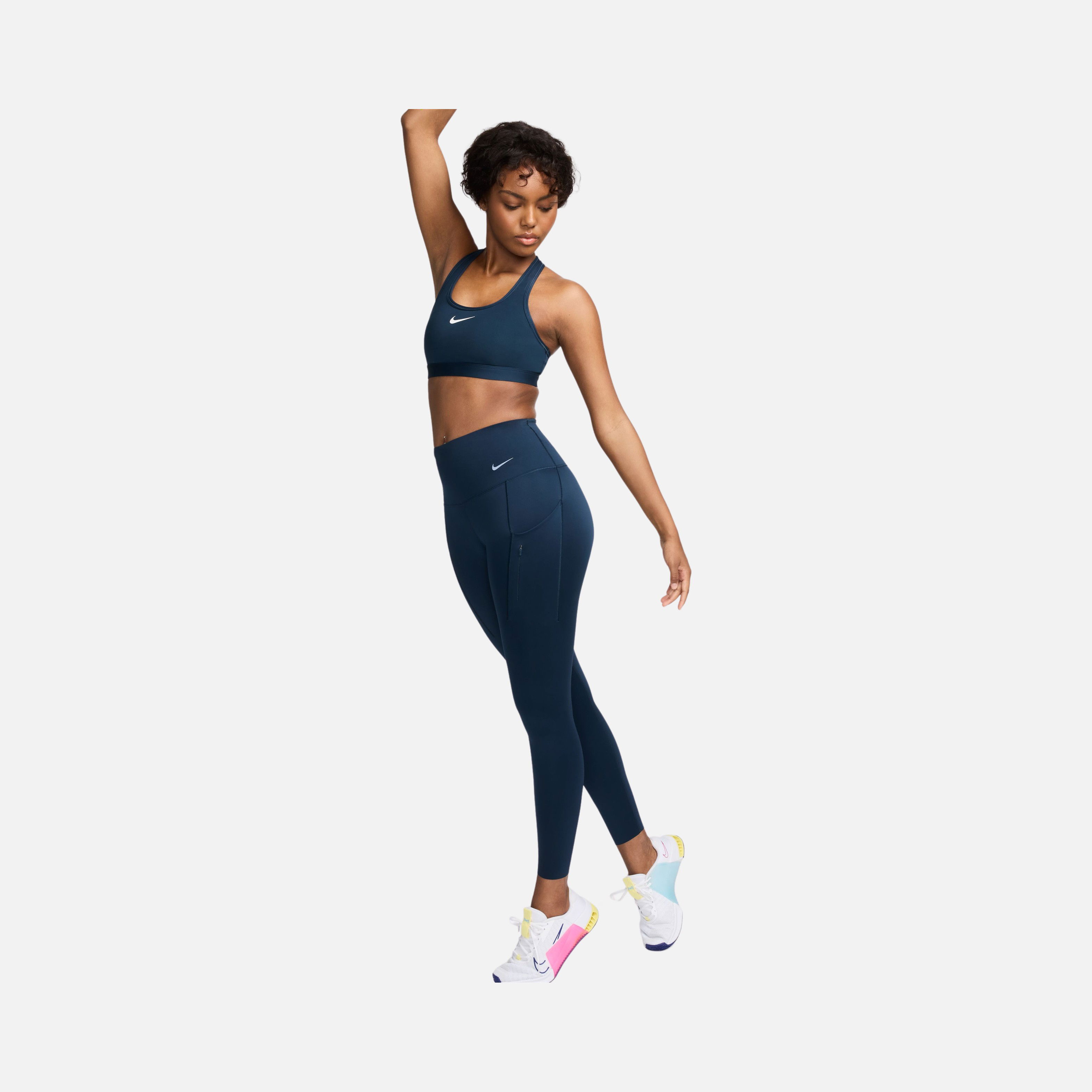 Nike Dri-Fit Go Firm-Support High-Waisted 7/8 Running Kadın Tayt