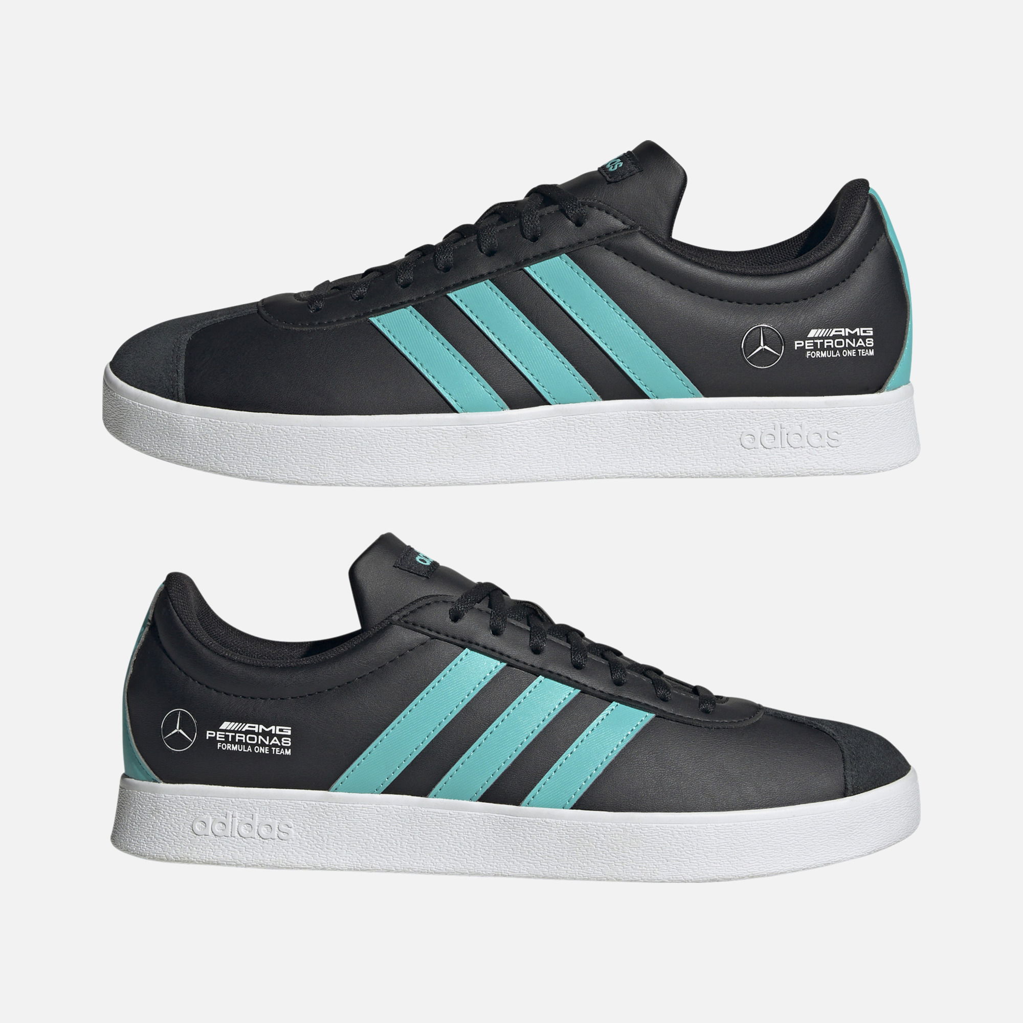 adidas Sportswear Vl Court ''Mercedes - AMG Petronas Formula 1 Branding'' Erkek Spor Ayakkabı