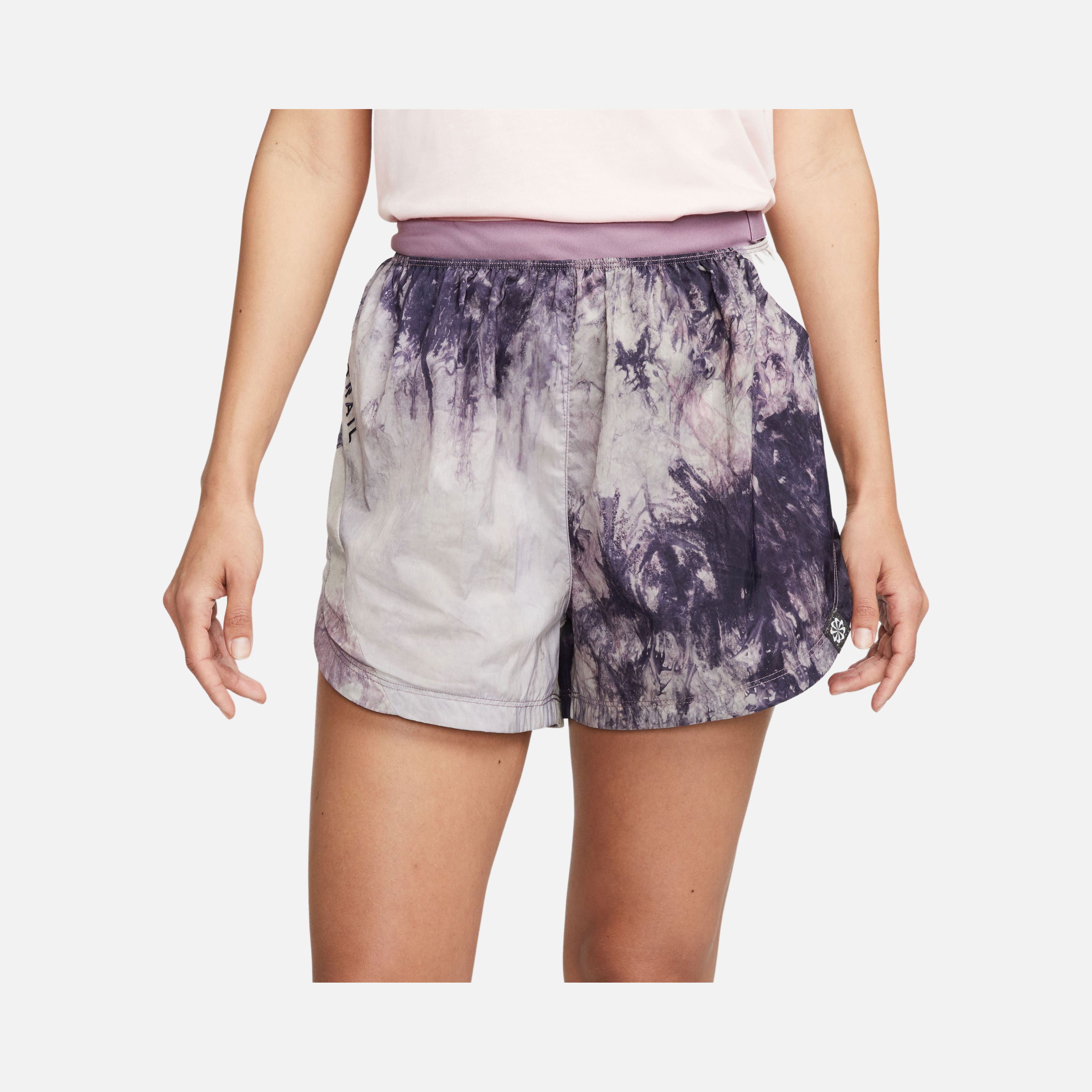 Nike Dri-Fit Repel Mid-Rise 3" Brief-Lined Trail Running Kadın Şort