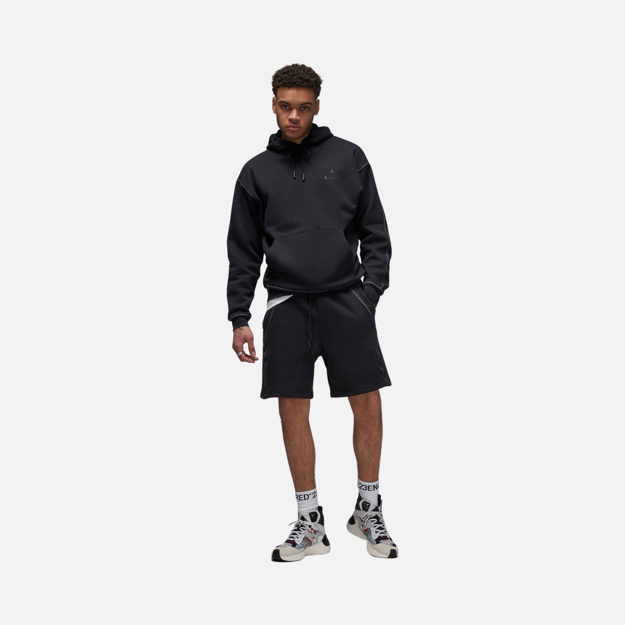 Nike Jordan 23 Engineered Brushed Fleece  Pullover Hoodie Erkek Sweatshirt