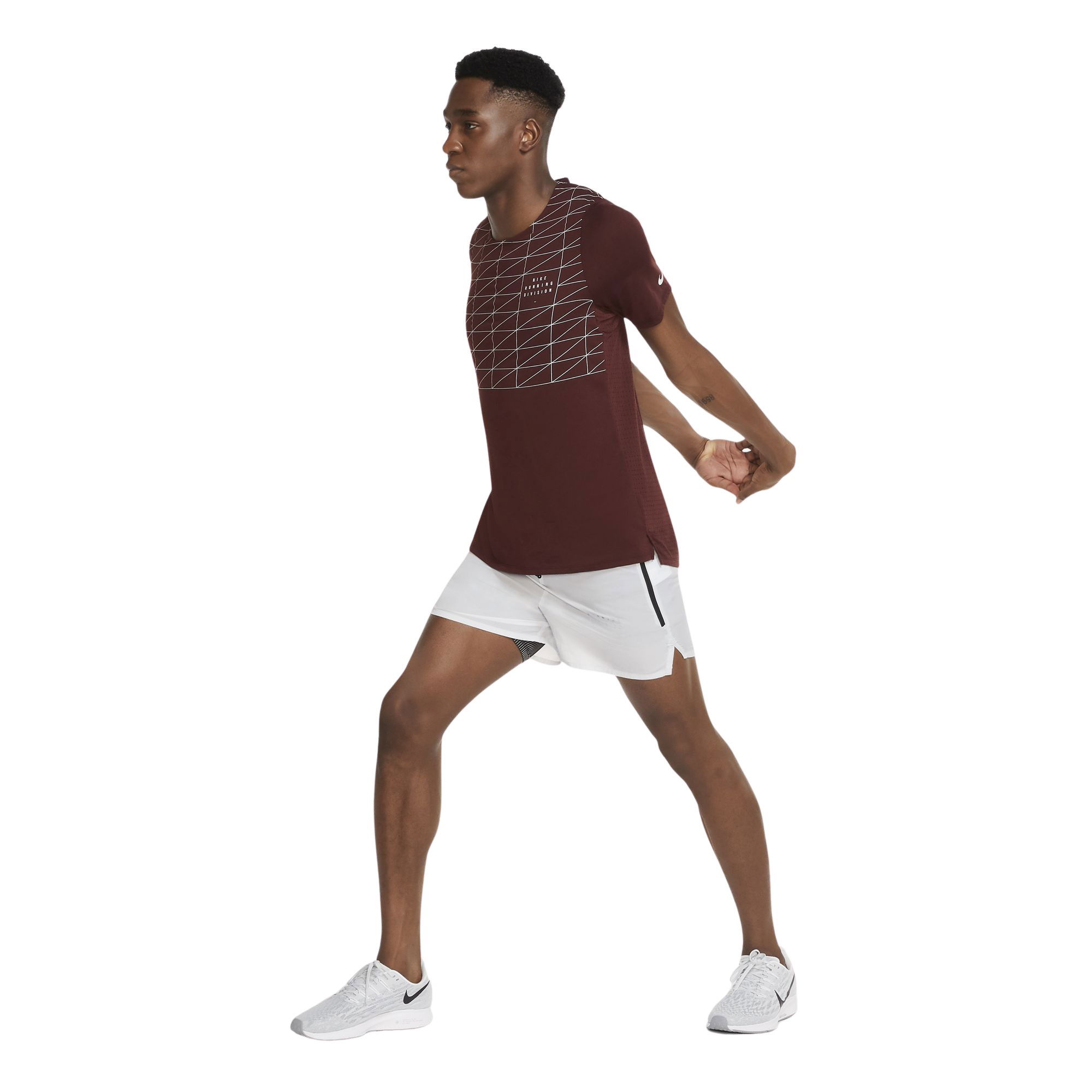 Nike Rise 365 Run Division Flash Short-Sleeve Erkek Tişört