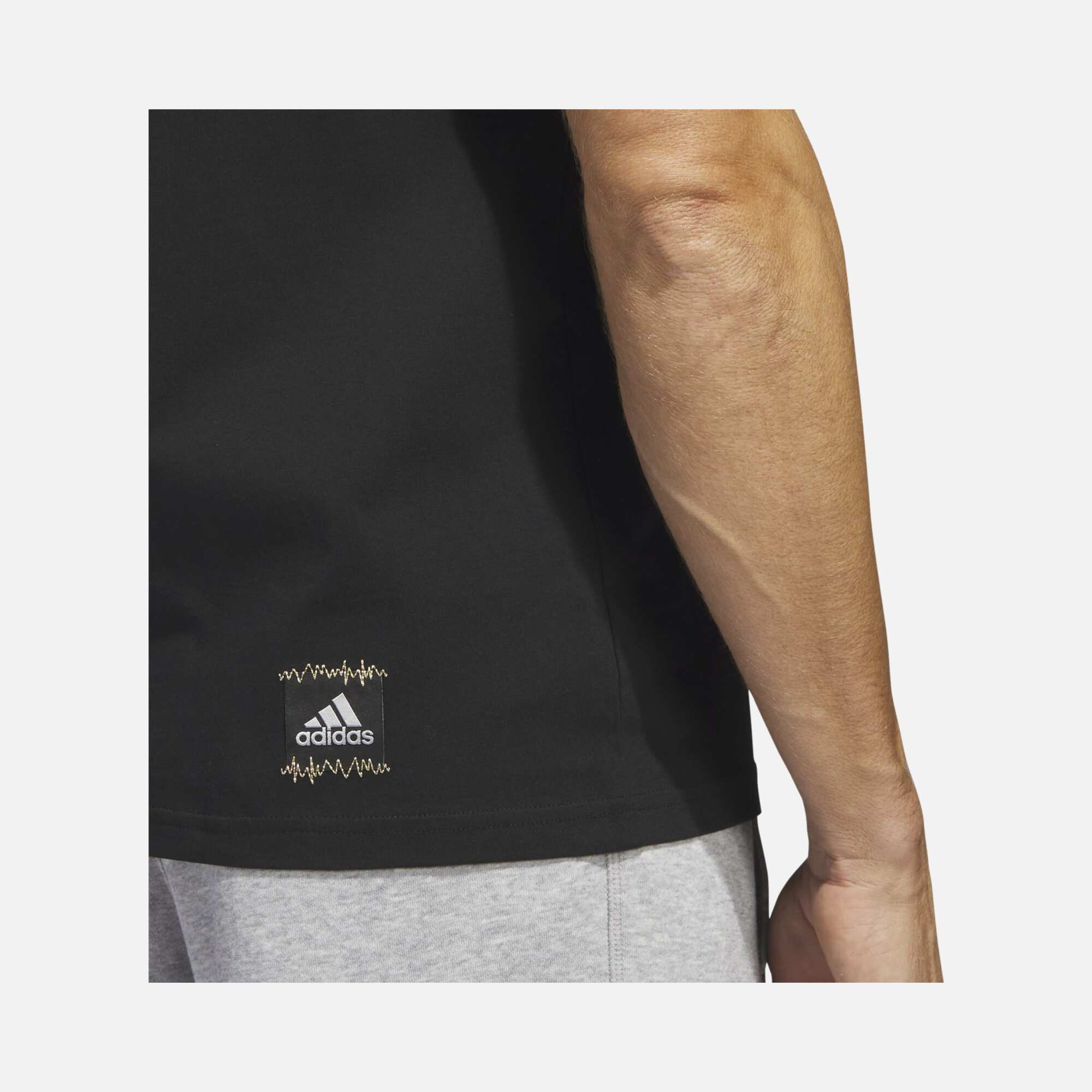 adidas Sportswear Power Logo Foil Short-Sleeve Erkek Tişört