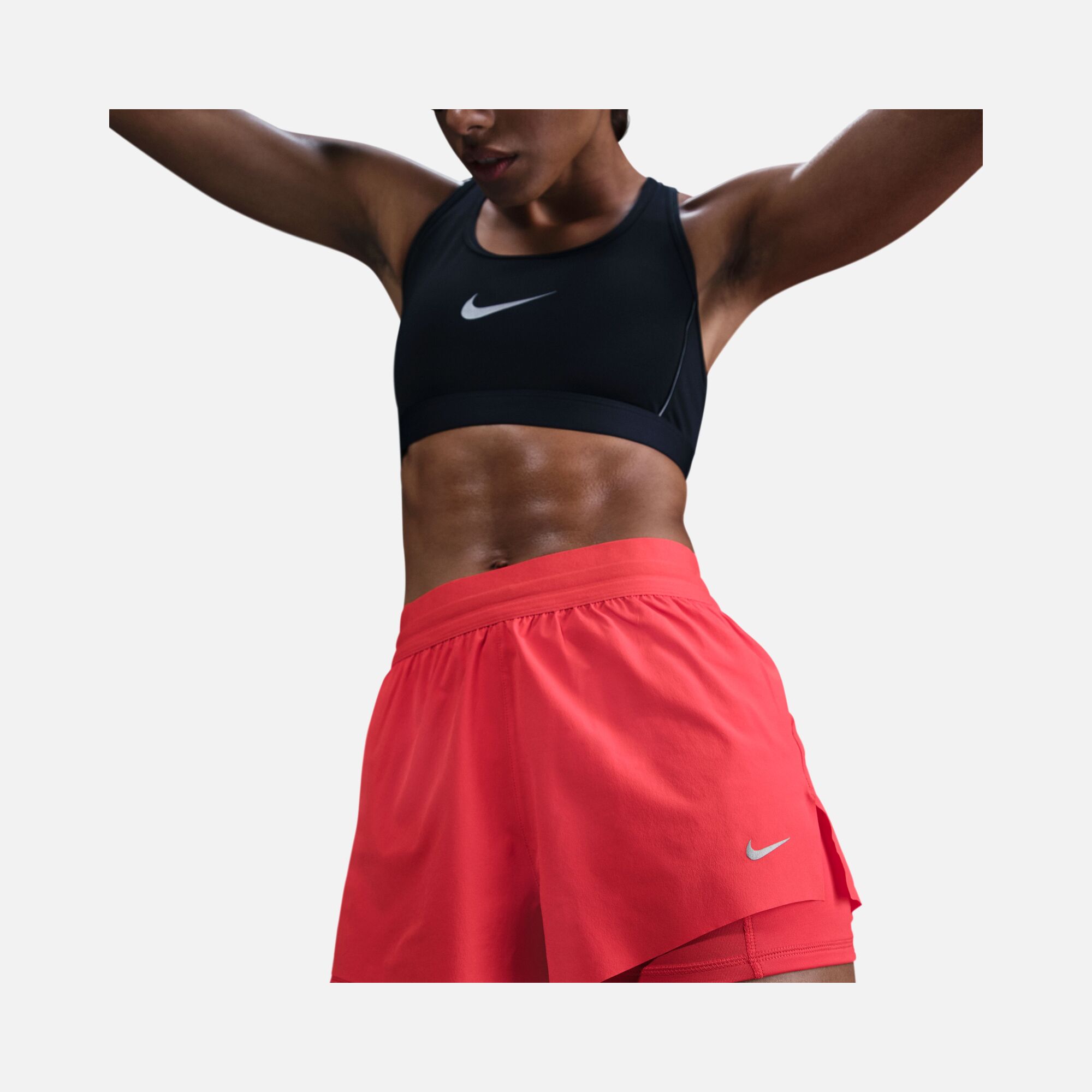 Nike Swift Dri-Fit High Waist 2-in-1 Running Kadın Şort