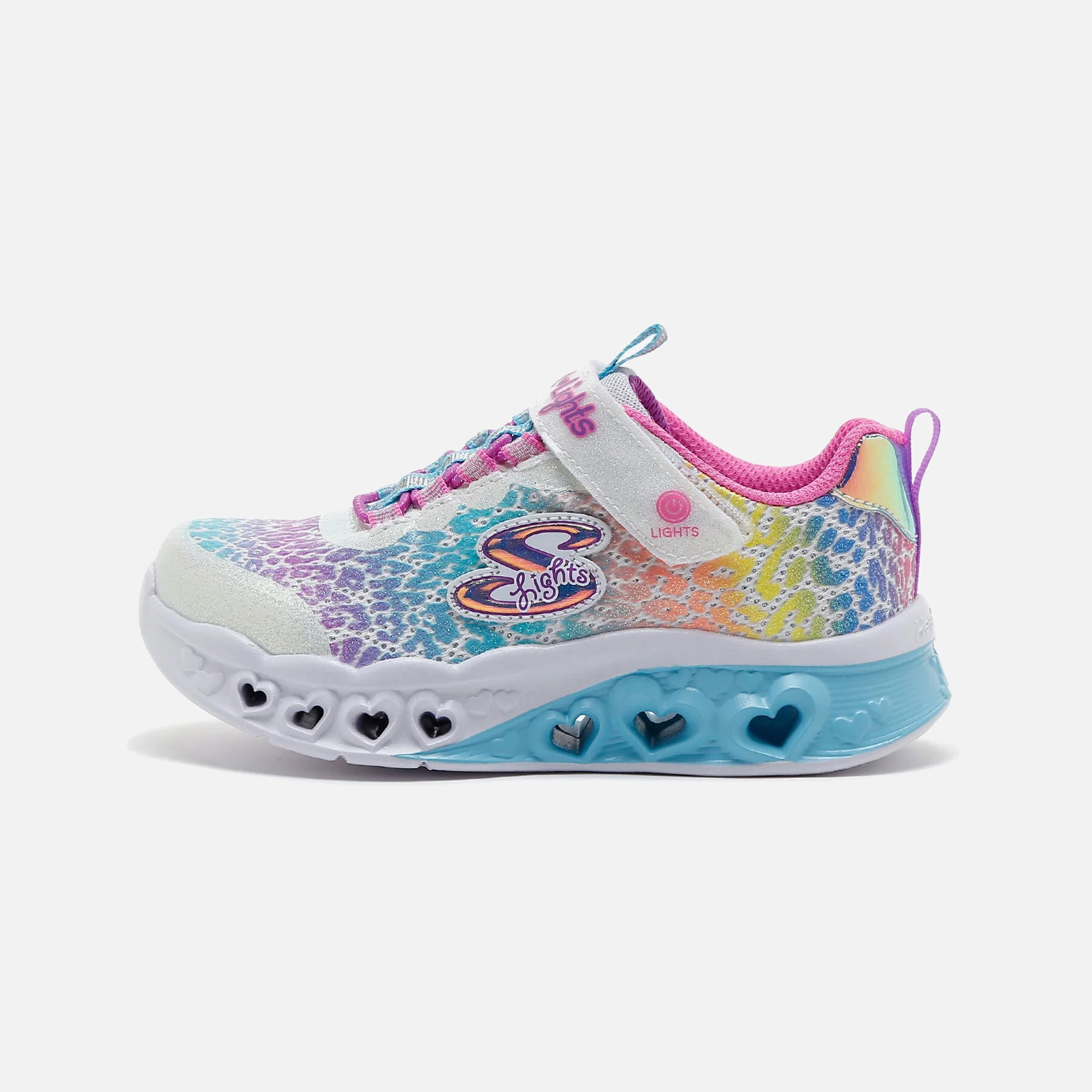 Skechers Sportswear Flutter Heart Lights Loves Wild Slip-on (Girls') Çocuk Spor Ayakkabı