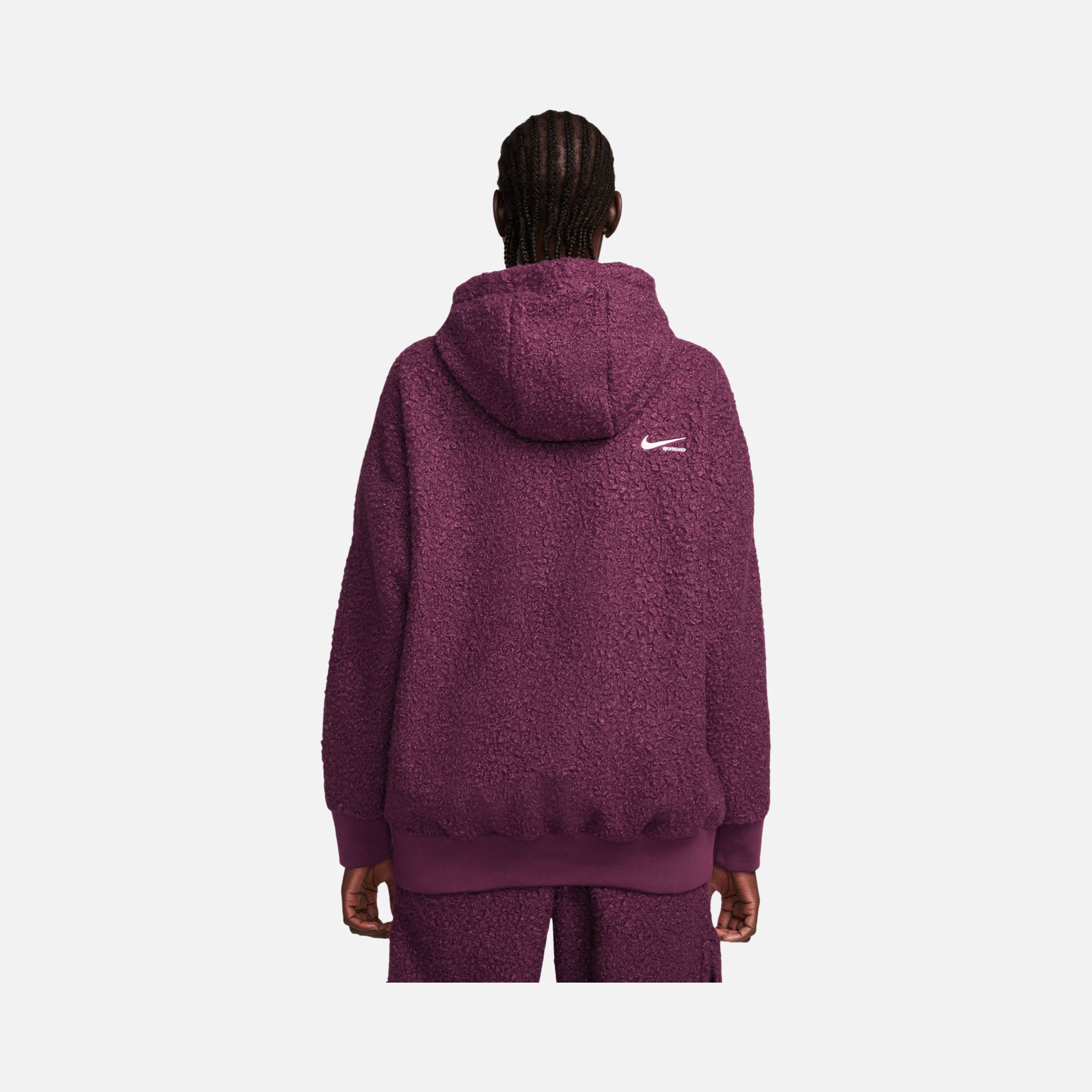 Nike Sportswear Collection Sherpa Mbrshp Hoodie Kadın Sweatshirt