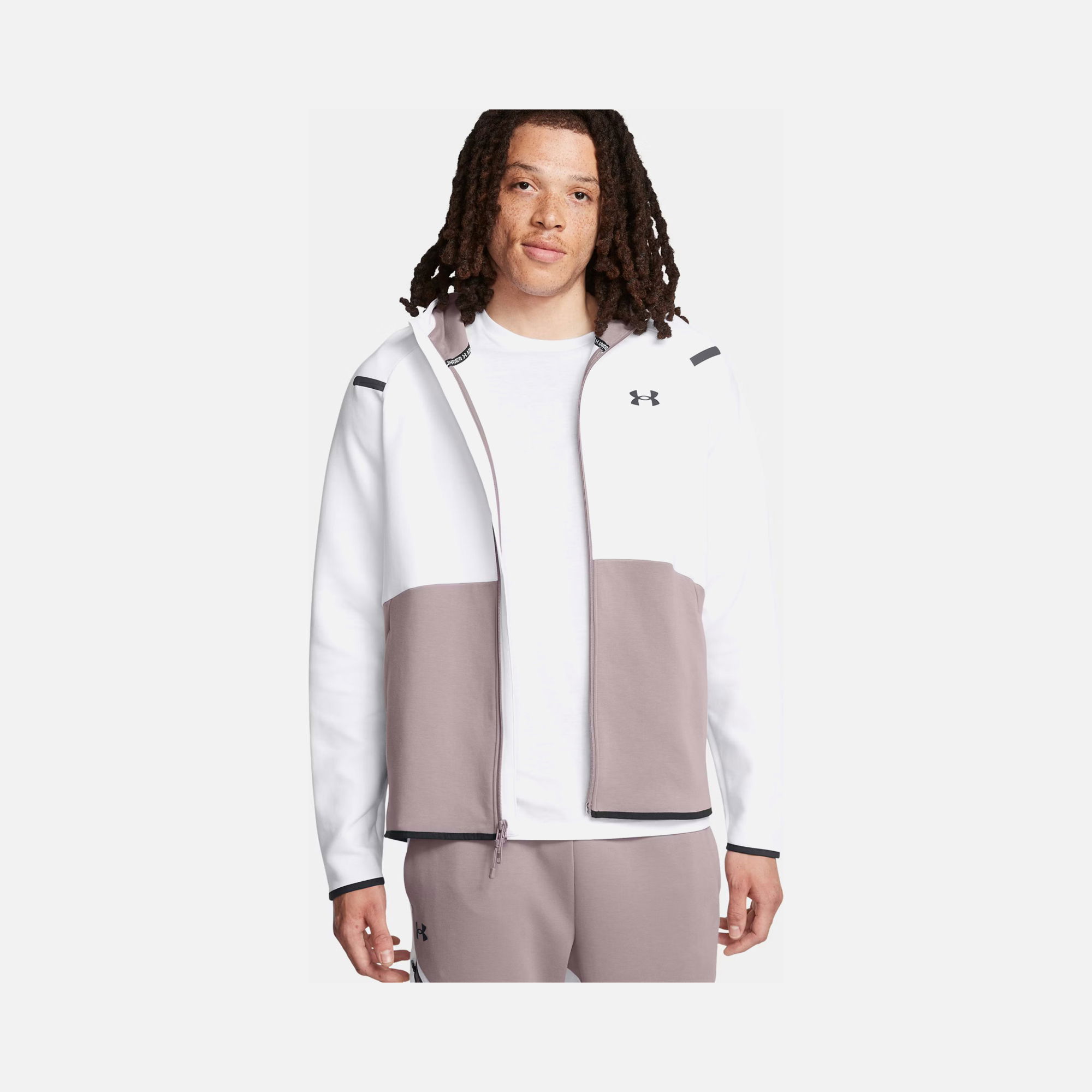 Under Armour Sportswear Unstoppable Fleece Slim Cut Full-Zip Hooded Erkek Sweatshirt