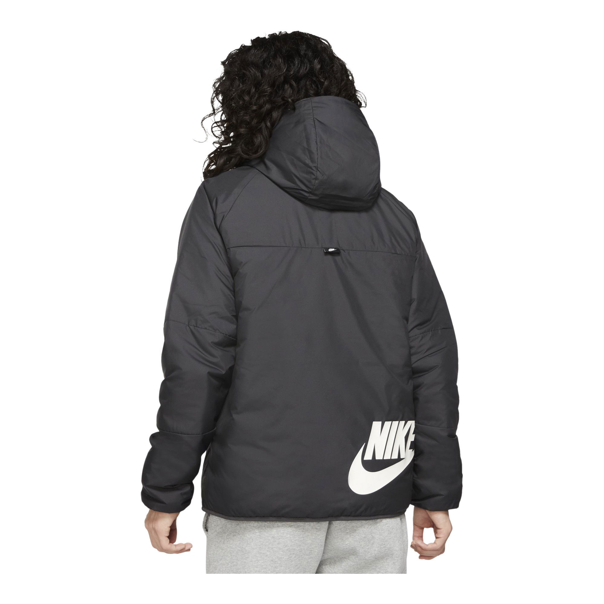 Nike Sportswear Therma-Fit Legacy Reversible Full-Zip Hoodie Erkek Mont