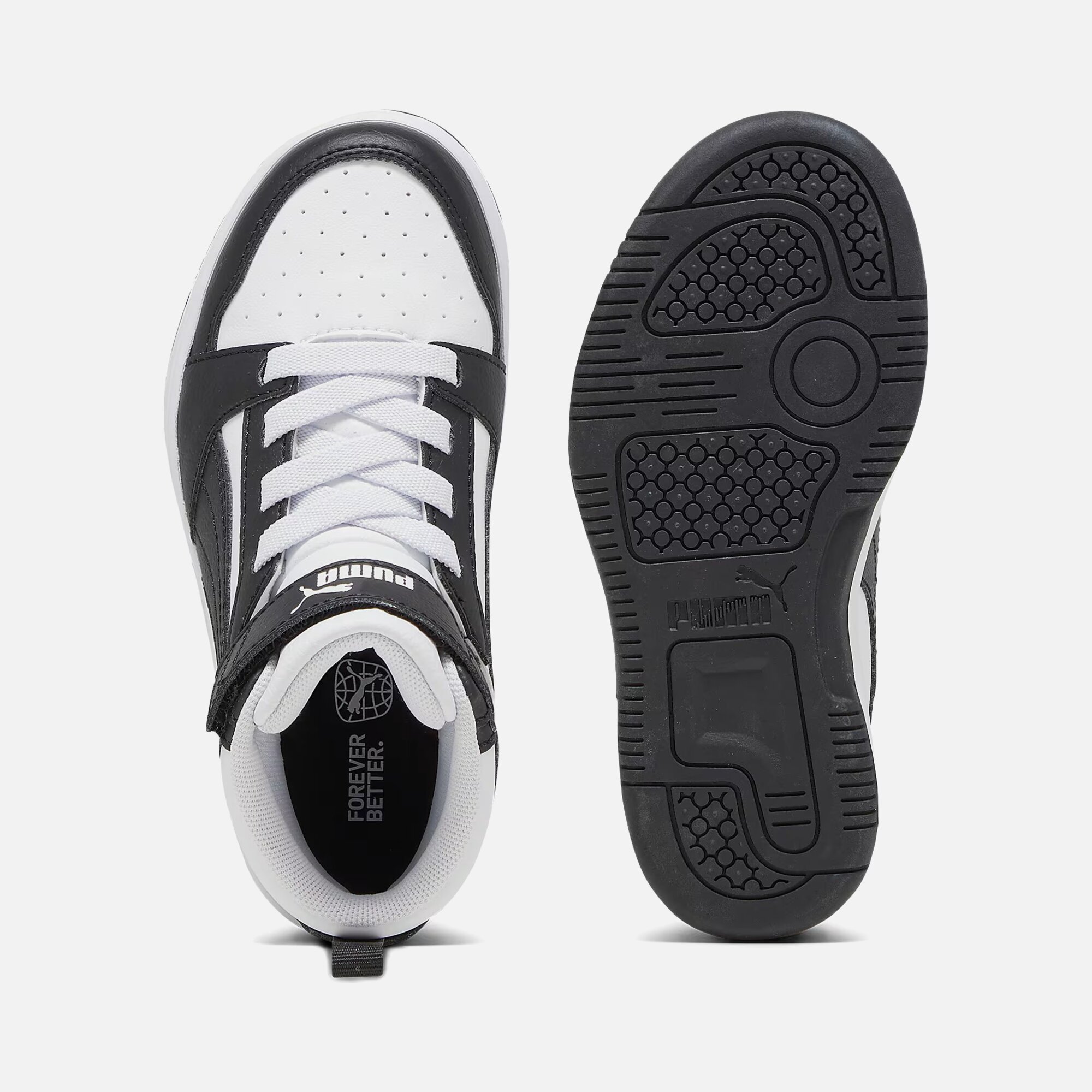 Puma Rebound V6 Mid Ac+ (PS) Çocuk Spor Ayakkabı