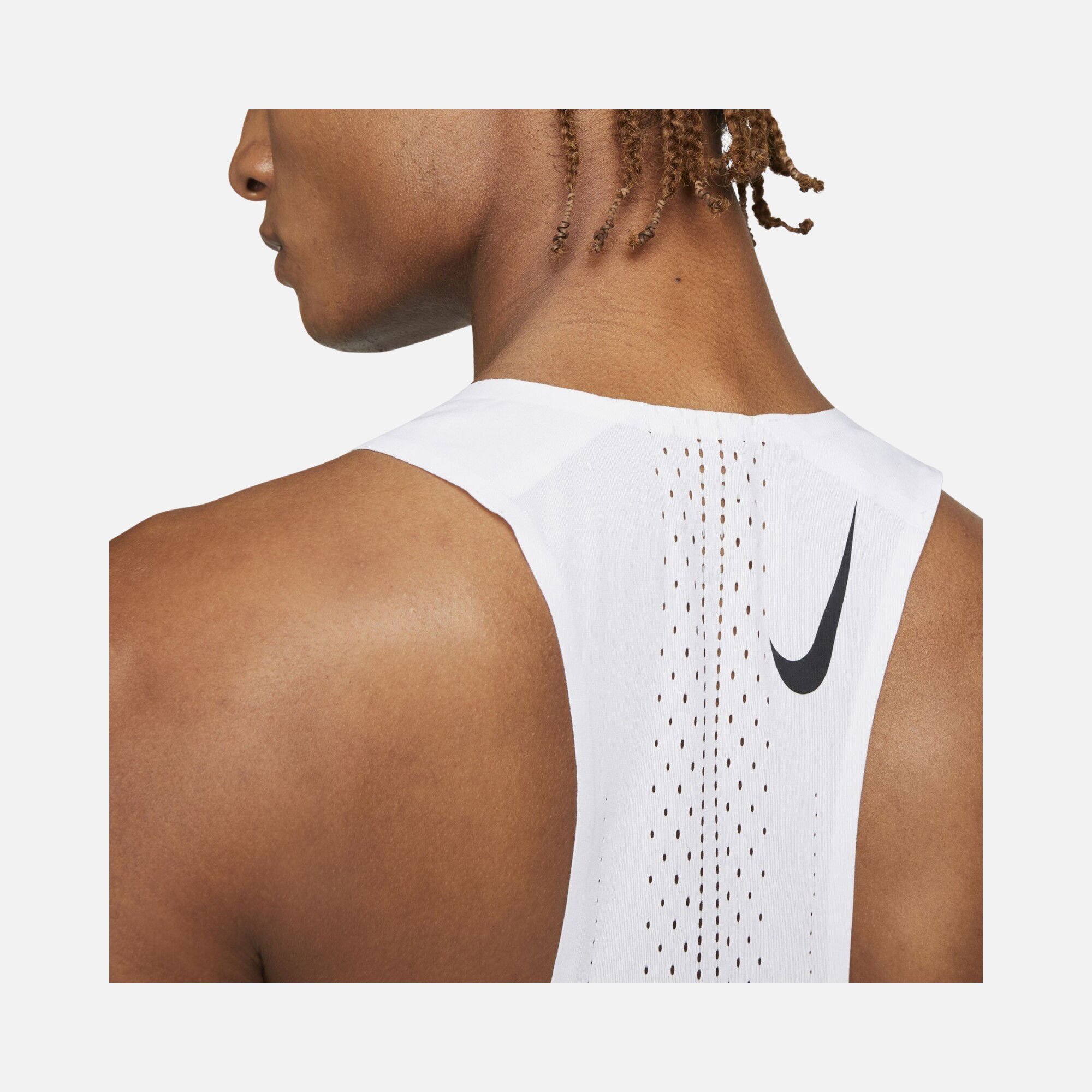 Nike Dri-Fit ADV AeroSwift Singlet Running Racing Erkek Atlet