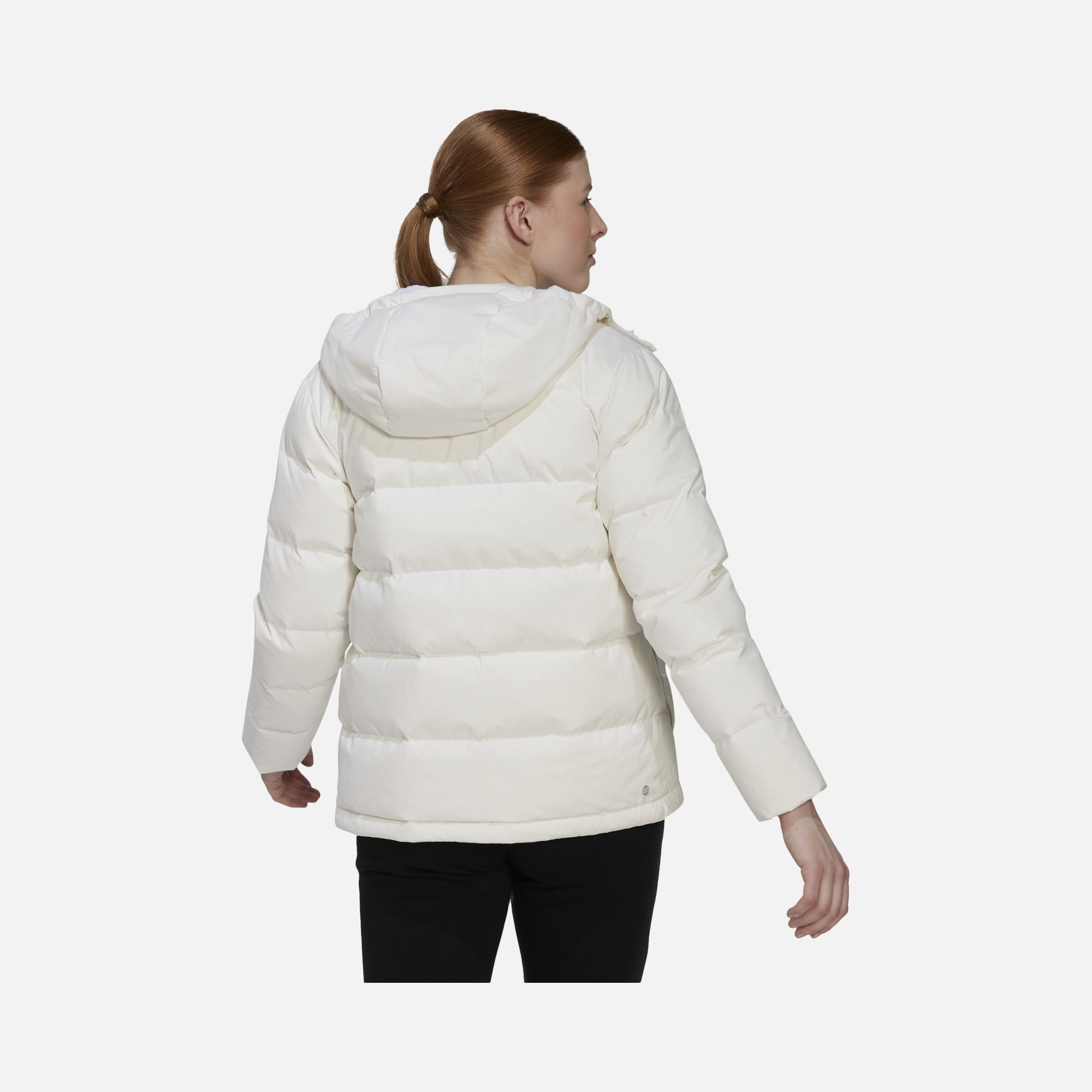 adidas Sportswear Helionic 600 Filled Bird Feathers Full-Zip Hoodie Kadın Mont